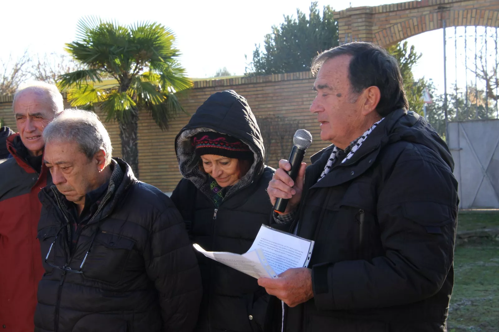 Círculo Republicano CRMAHU y CNT celebrando el décimo aniversario del Memorial 545. Foto Carlos Neofato