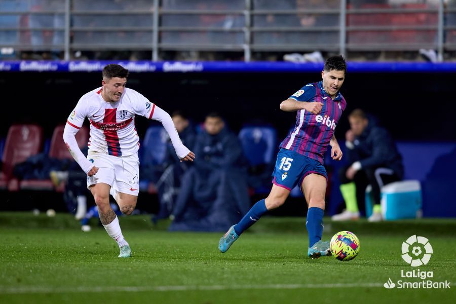 Imágenes del partido Eibar Huesca. Foto La Liga
