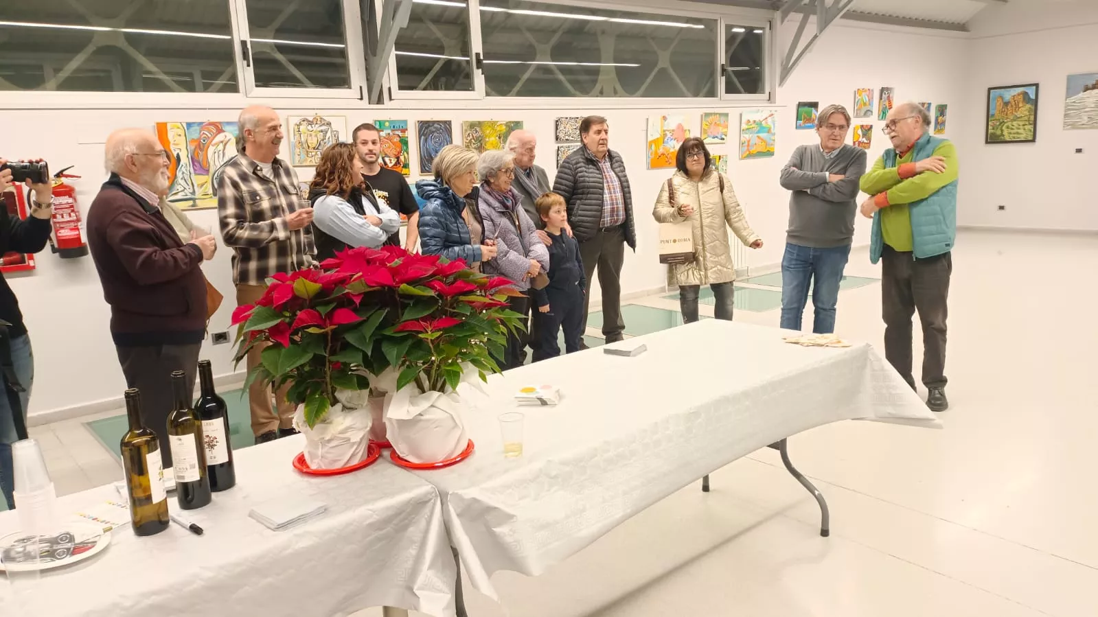 Exposición Cábalas de José Luis Naya Cabrero en el Centro Manuel Benito. 