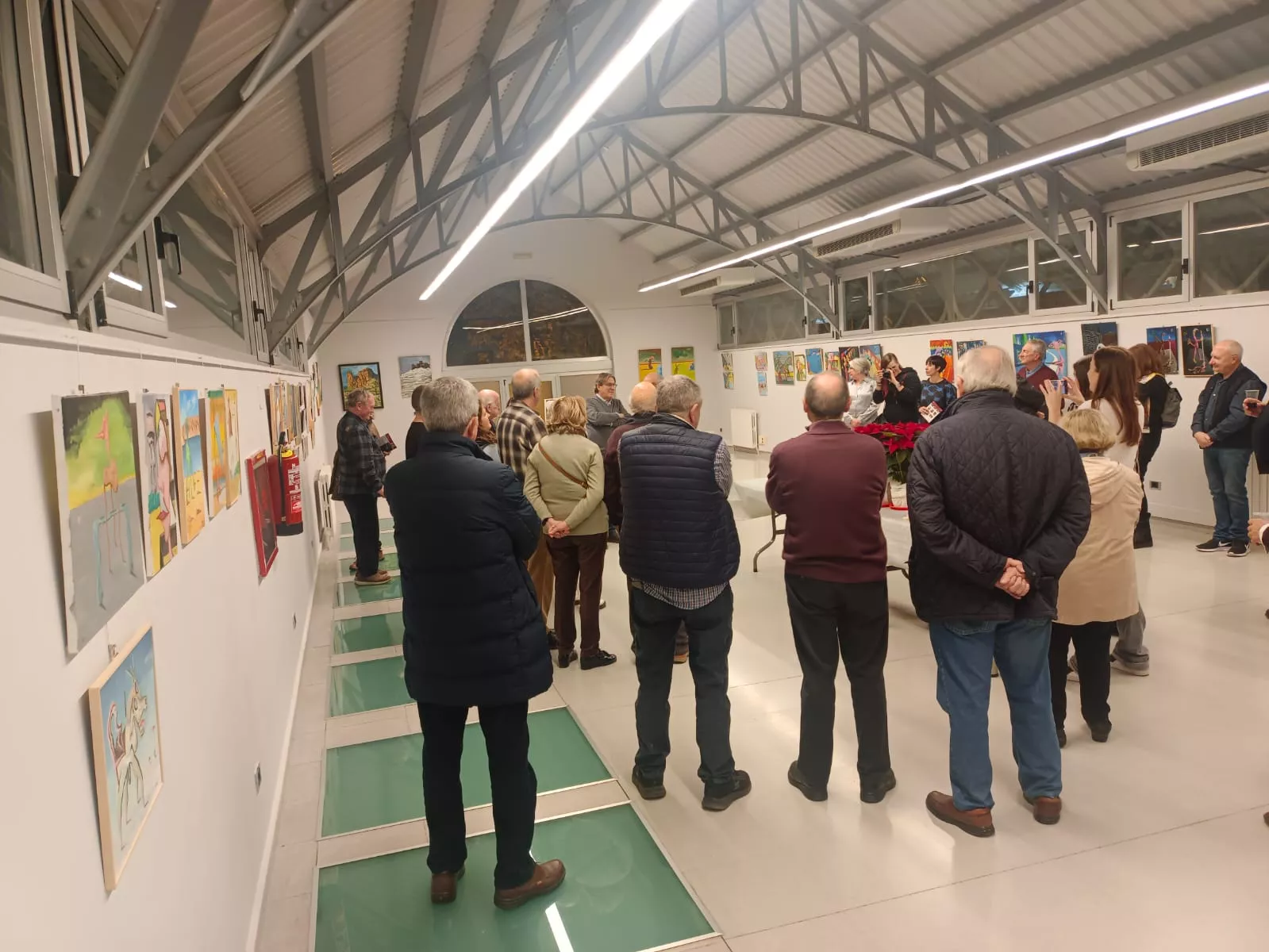 Exposición Cábalas de José Luis Naya Cabrero en el Centro Manuel Benito. 