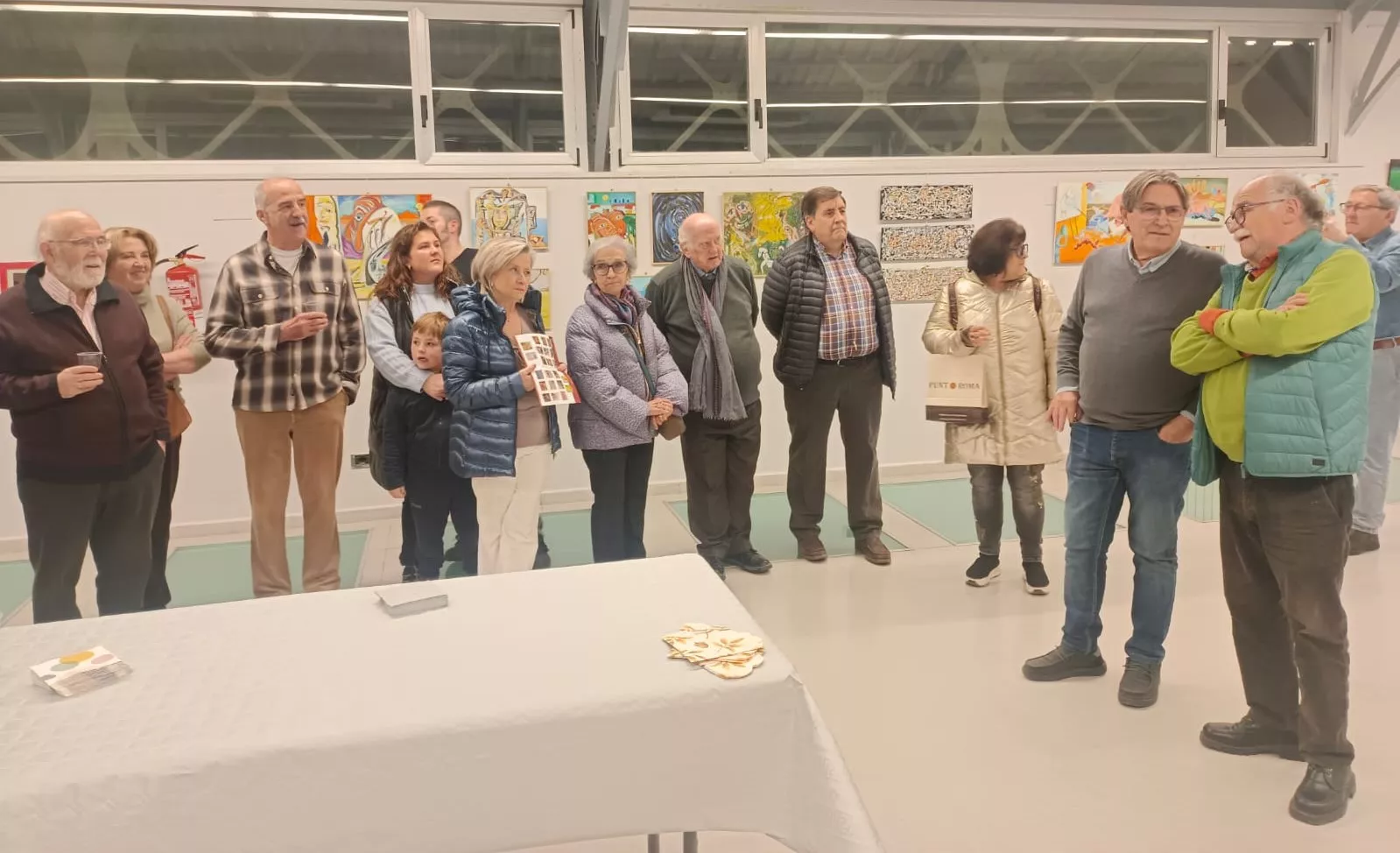 Exposición Cábalas de José Luis Naya Cabrero en el Centro Manuel Benito. 