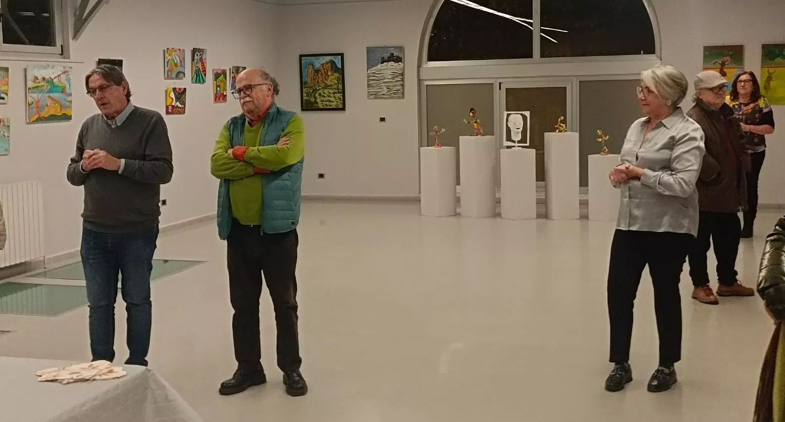 Exposición Cábalas de José Luis Naya Cabrero en el Centro Manuel Benito. 
