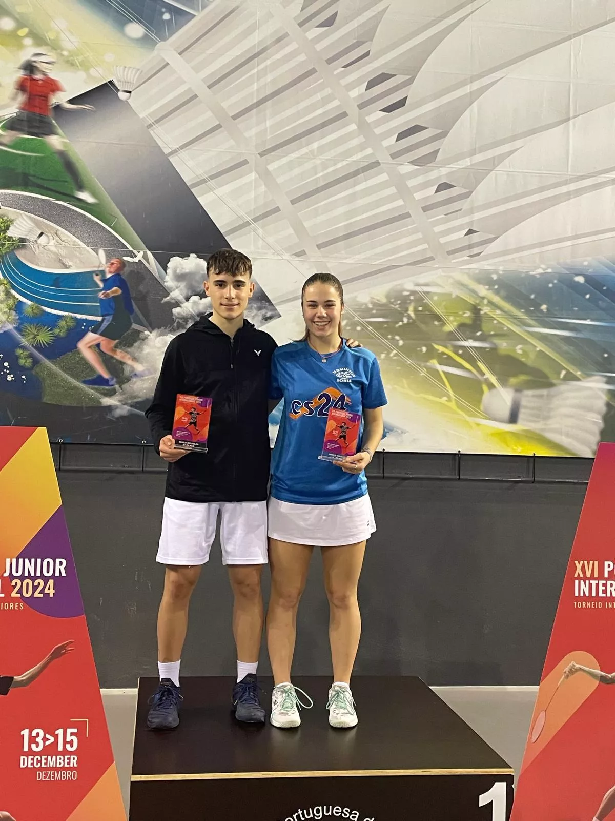 Alejandro Gállego y Daniela Corchón volverán a formar pareja en dobles mixtos en Tordesillas.