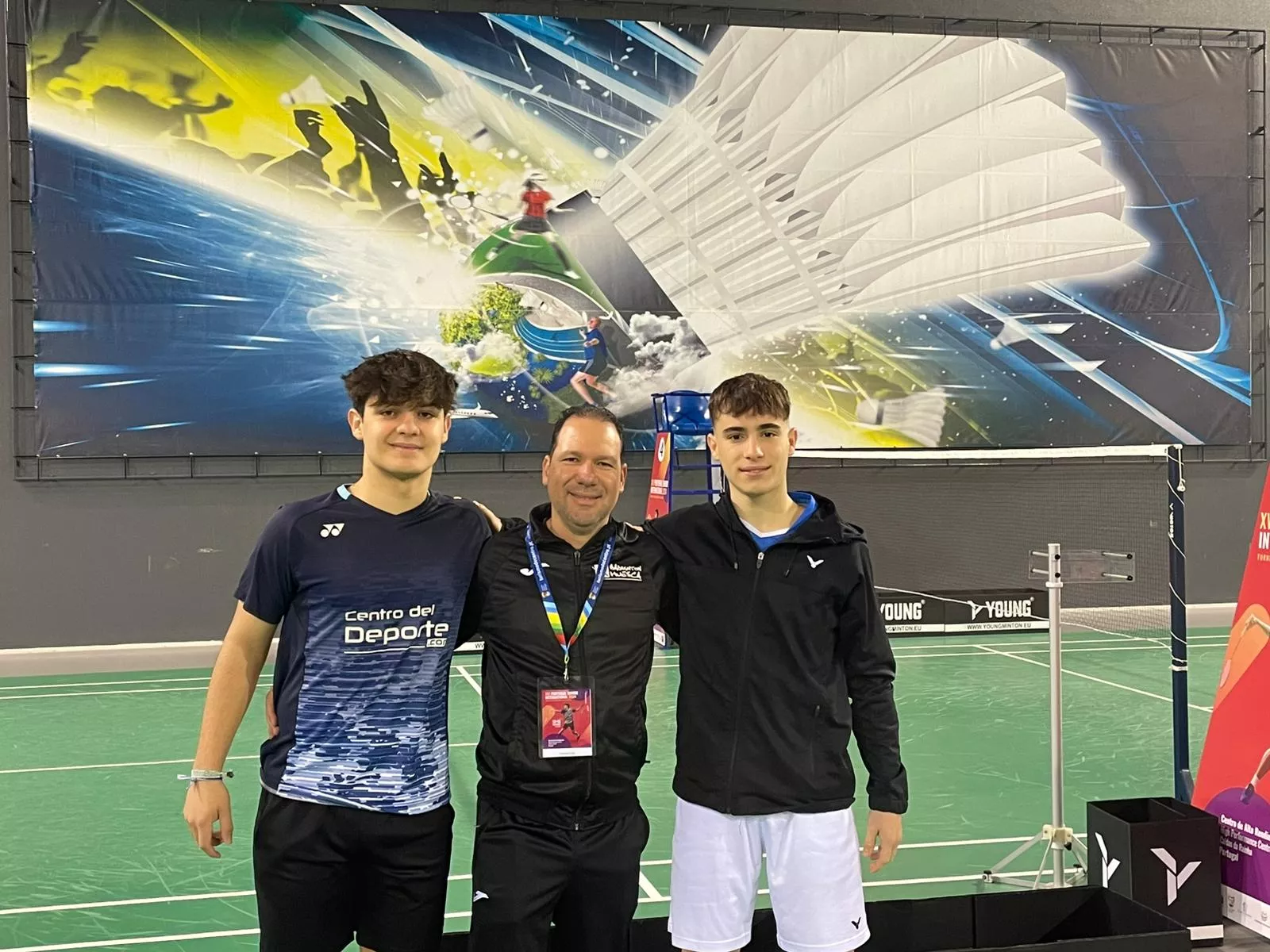 Gonzalo Isabal, Roberto Mollinedo y Alejandro Gállego.