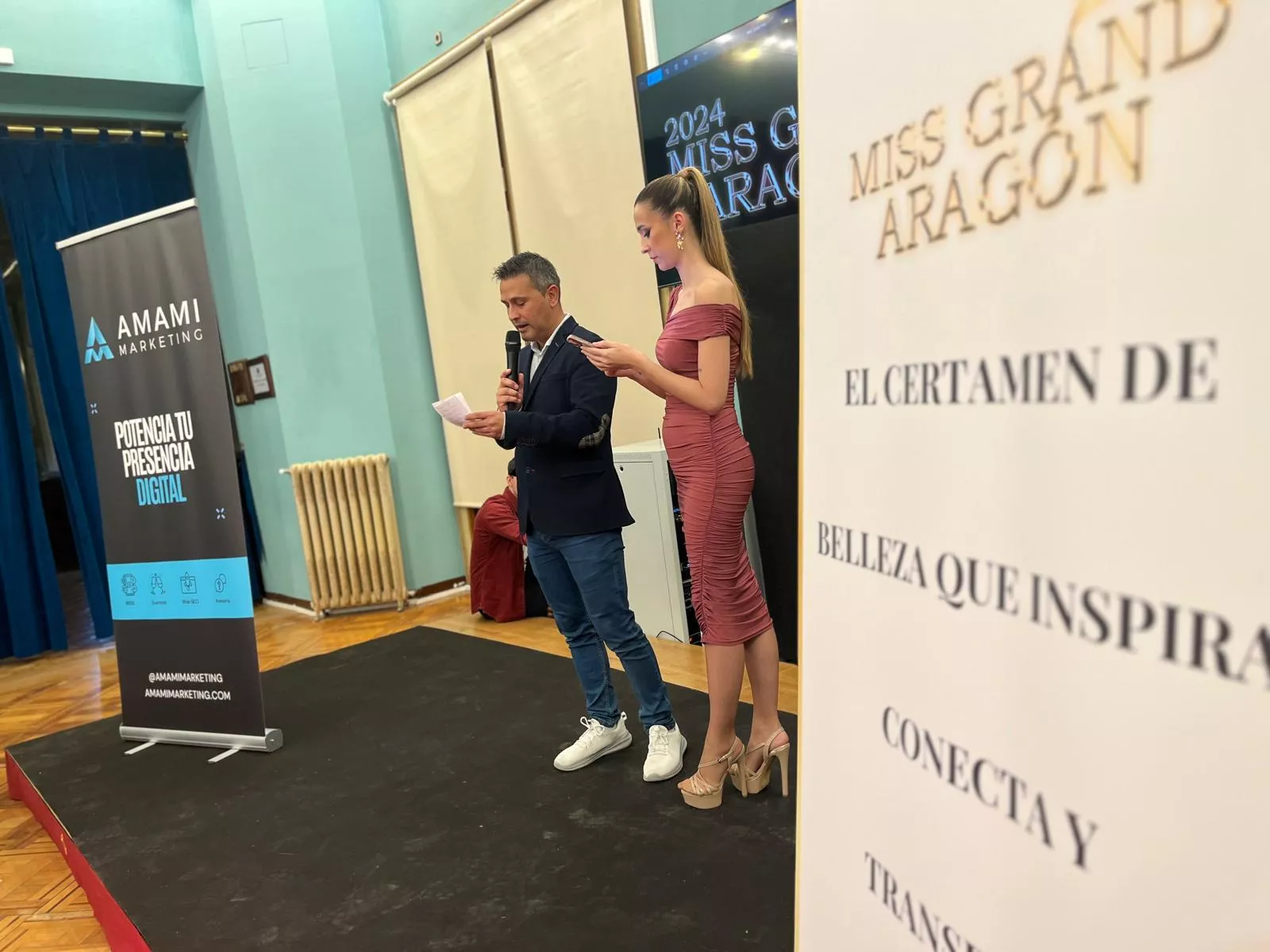 Presentación de las candidatas de Huesca al Miss Grand Aragón 2024. Foto Myriam Martínez