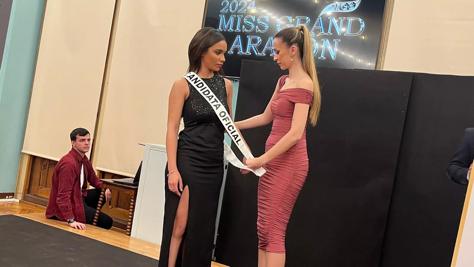 Lesly Ropero. Presentación de las candidatas de Huesca al Miss Grand Aragón 2024. Foto Myriam Martínez 