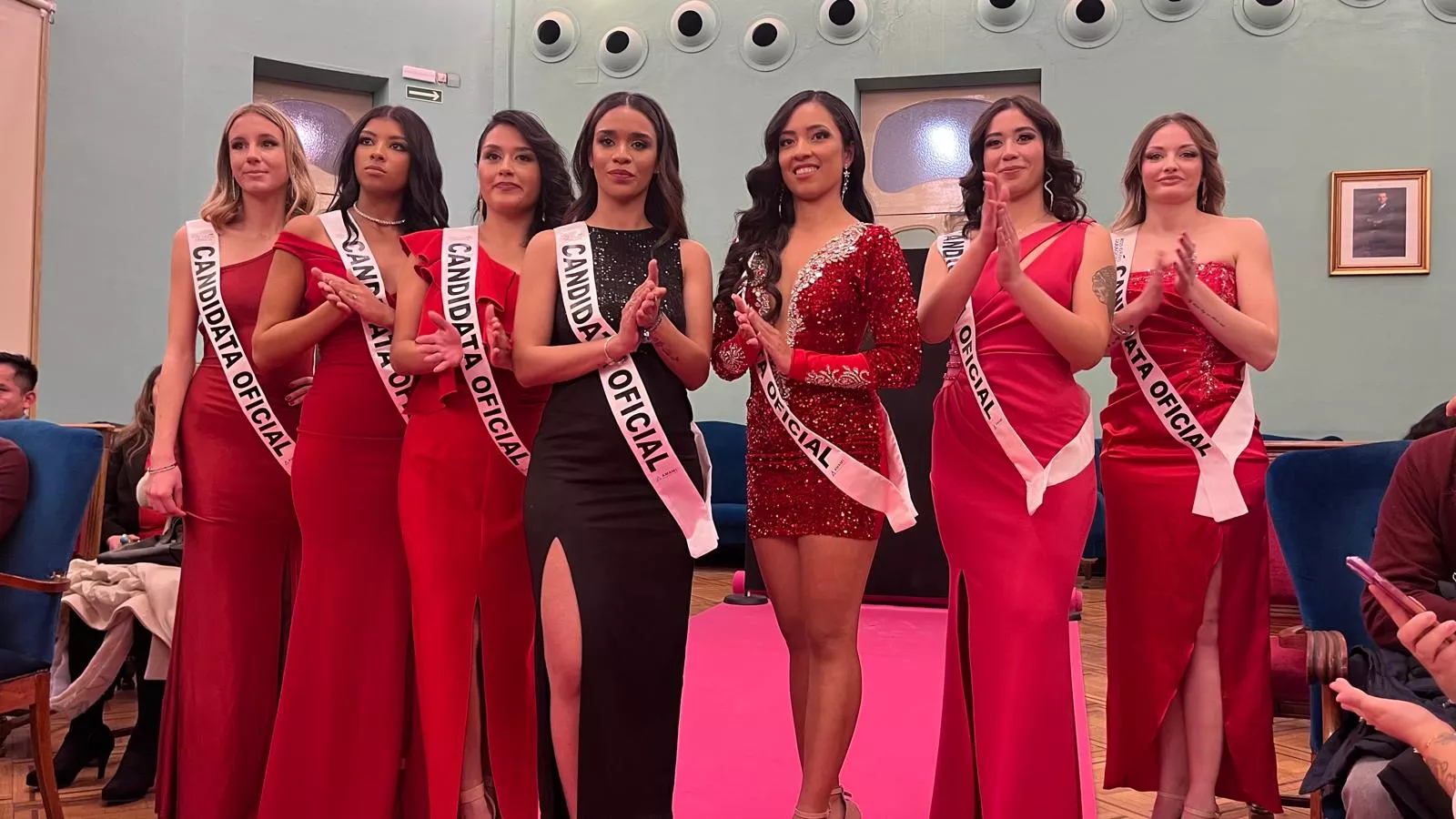 Presentación de las candidatas de Huesca al Miss Grand Aragón 2024. Foto Myriam Martínez