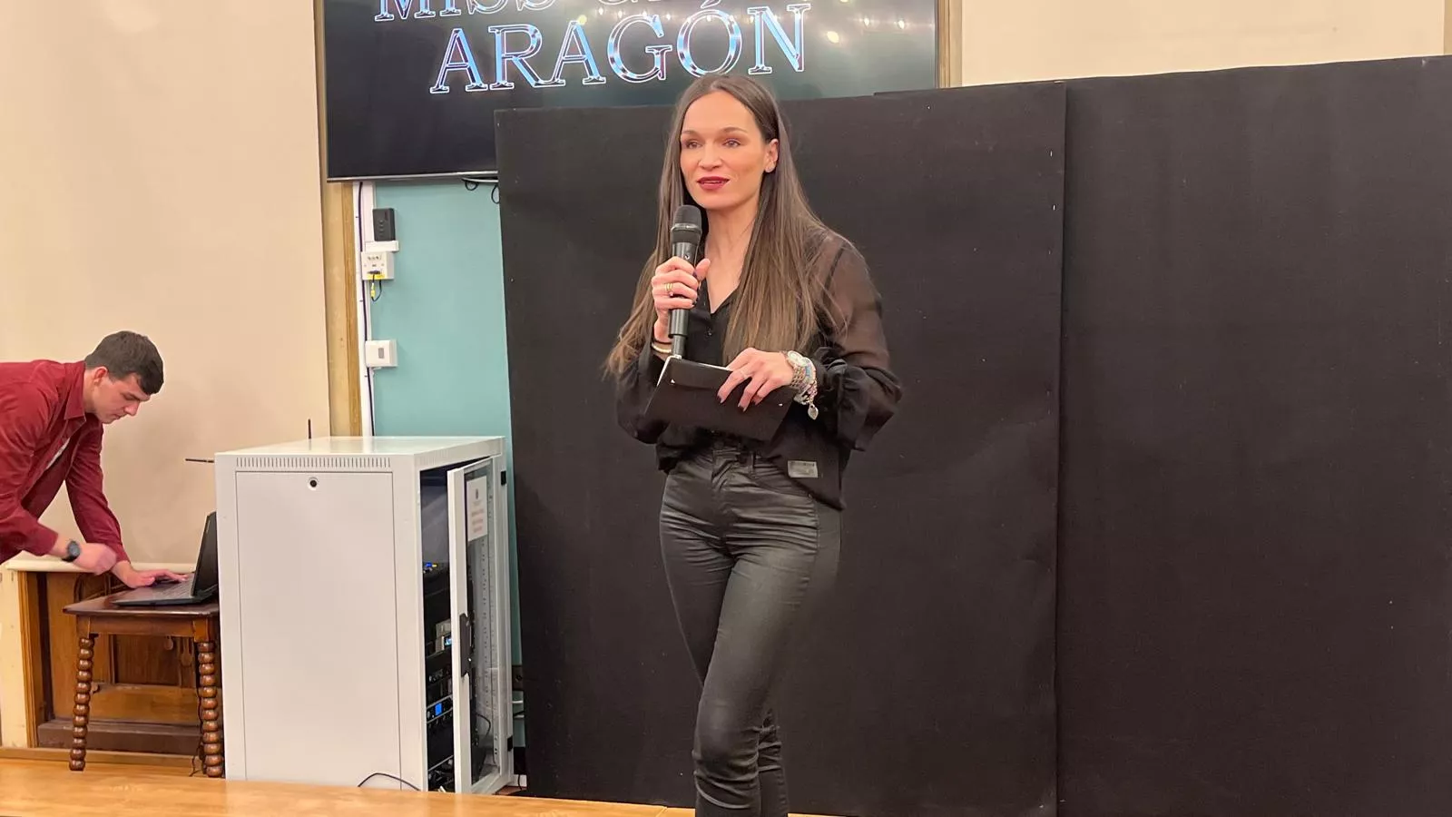 Presentación de las candidatas de Huesca al Miss Grand Aragón 2024. Foto Myriam Martínez 