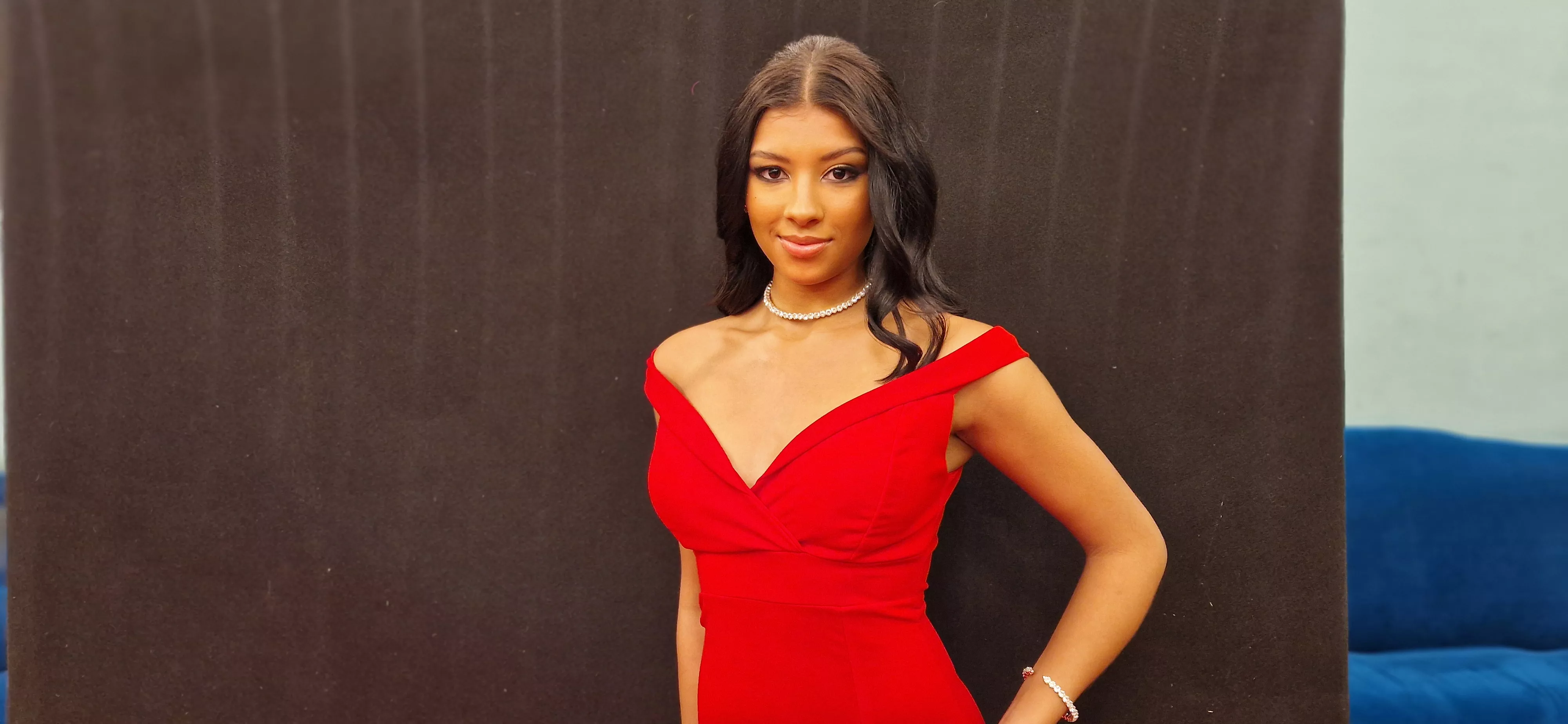 Vanessa Borau. Presentación de las candidatas de Huesca al Miss Grand Aragón 2024. Foto Myriam Martínez 