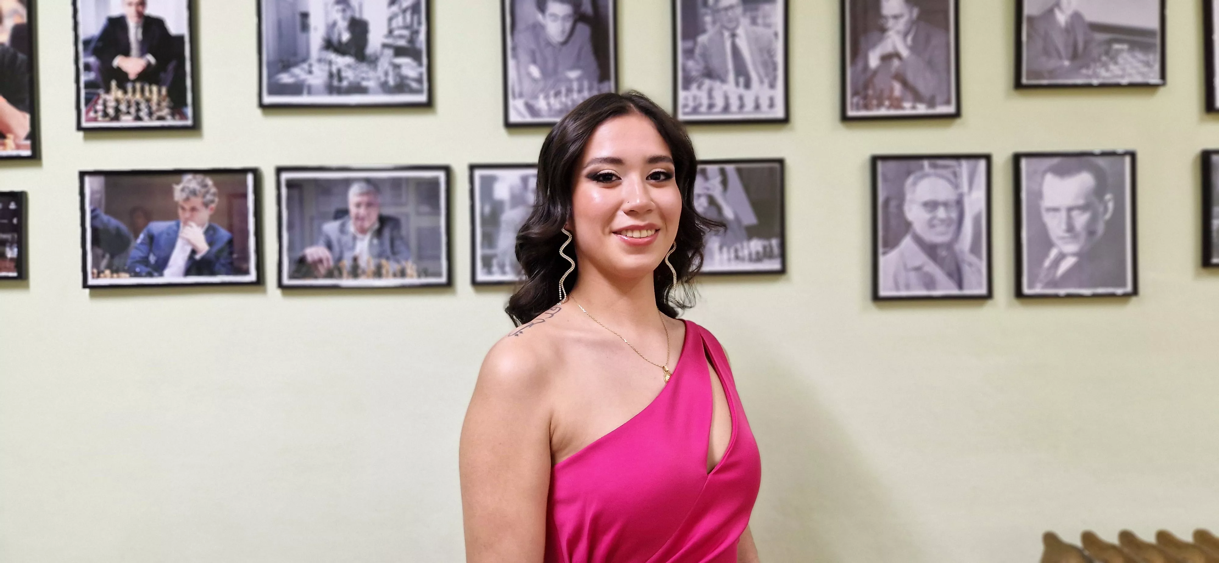 Daniela Cifuentes. Presentación de las candidatas de Huesca al Miss Grand Aragón 2024. Foto Myriam Martínez 