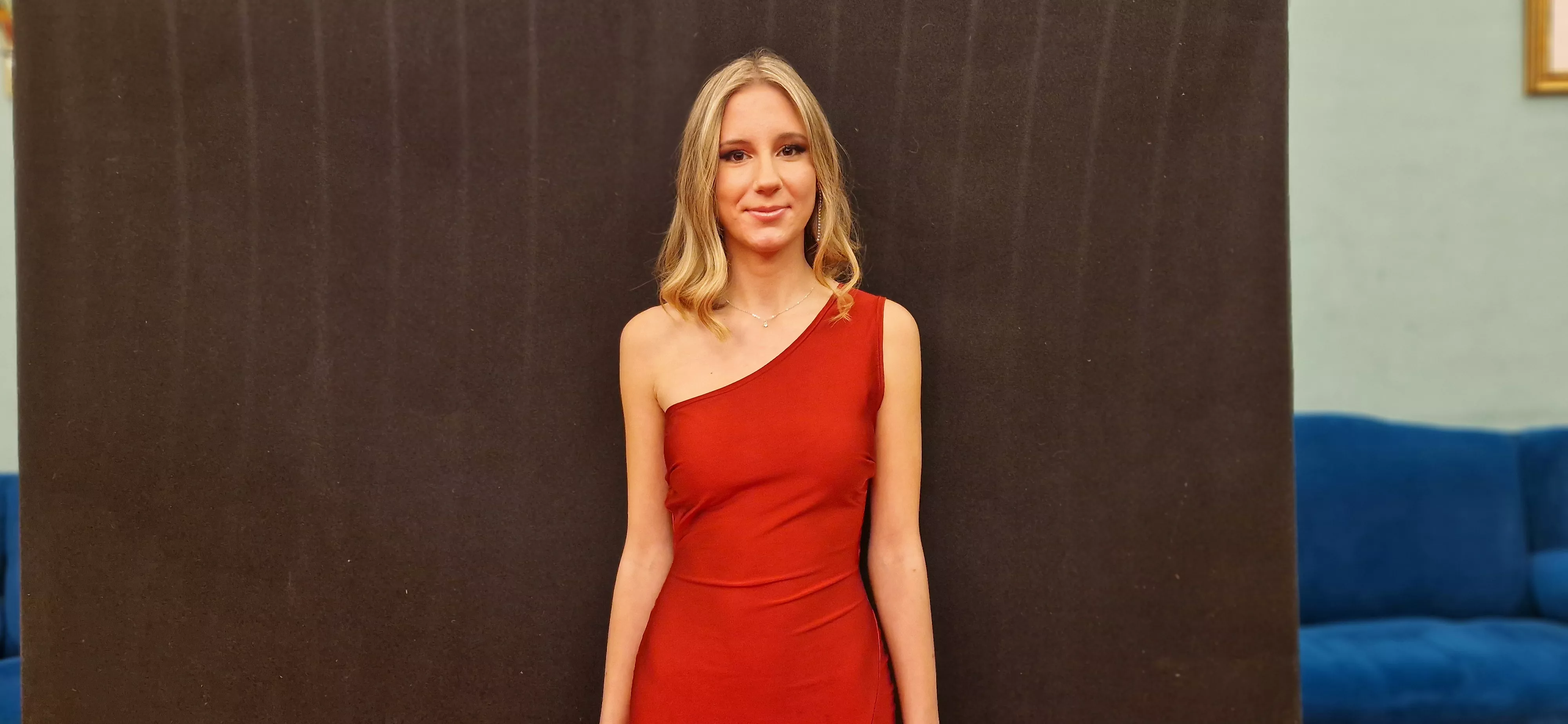 Lucía Di Franco. Presentación de las candidatas de Huesca al Miss Grand Aragón 2024. Foto Myriam Martínez 