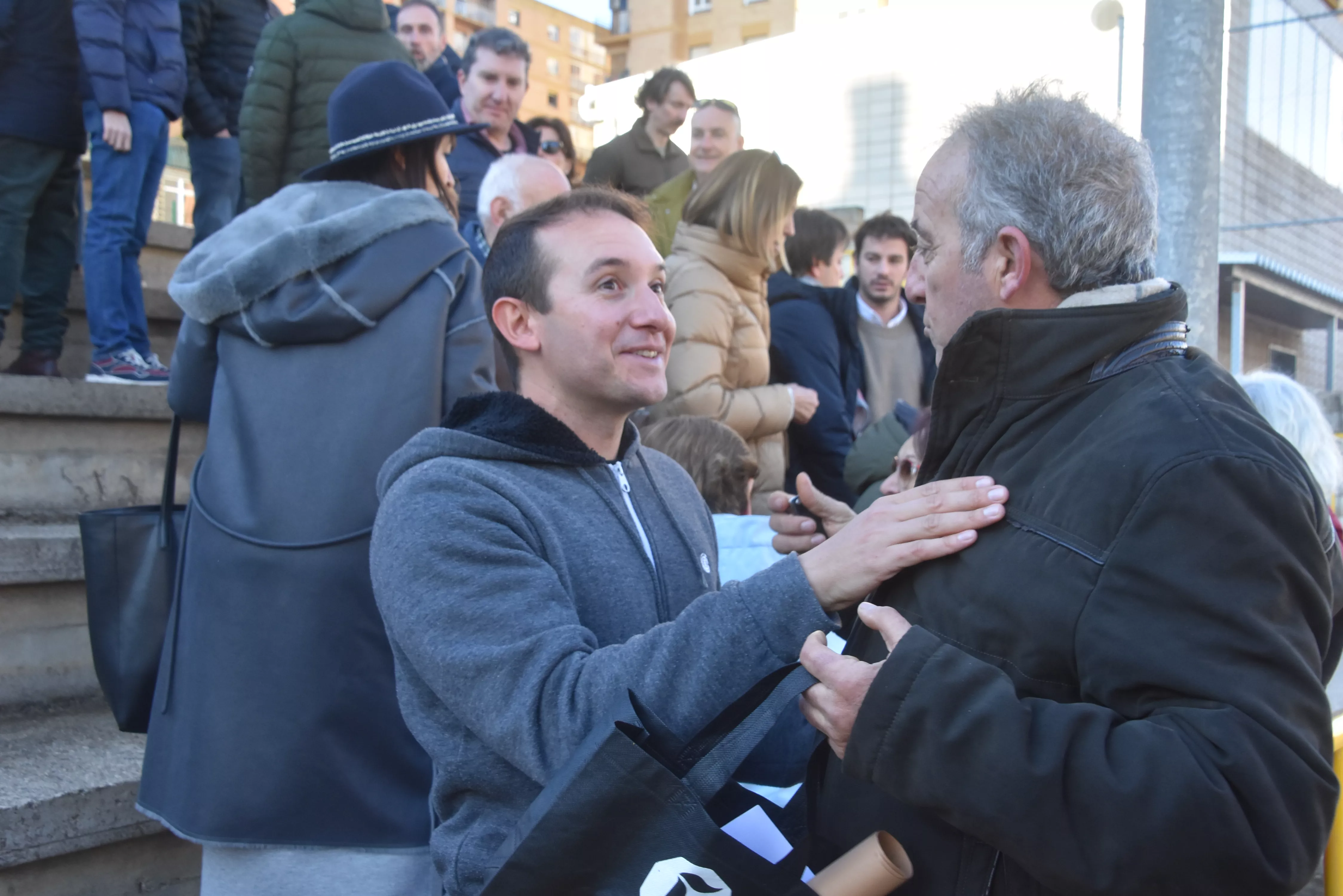 Homenaje a Eduardo Piedrafita. Foto Noemí Labara 