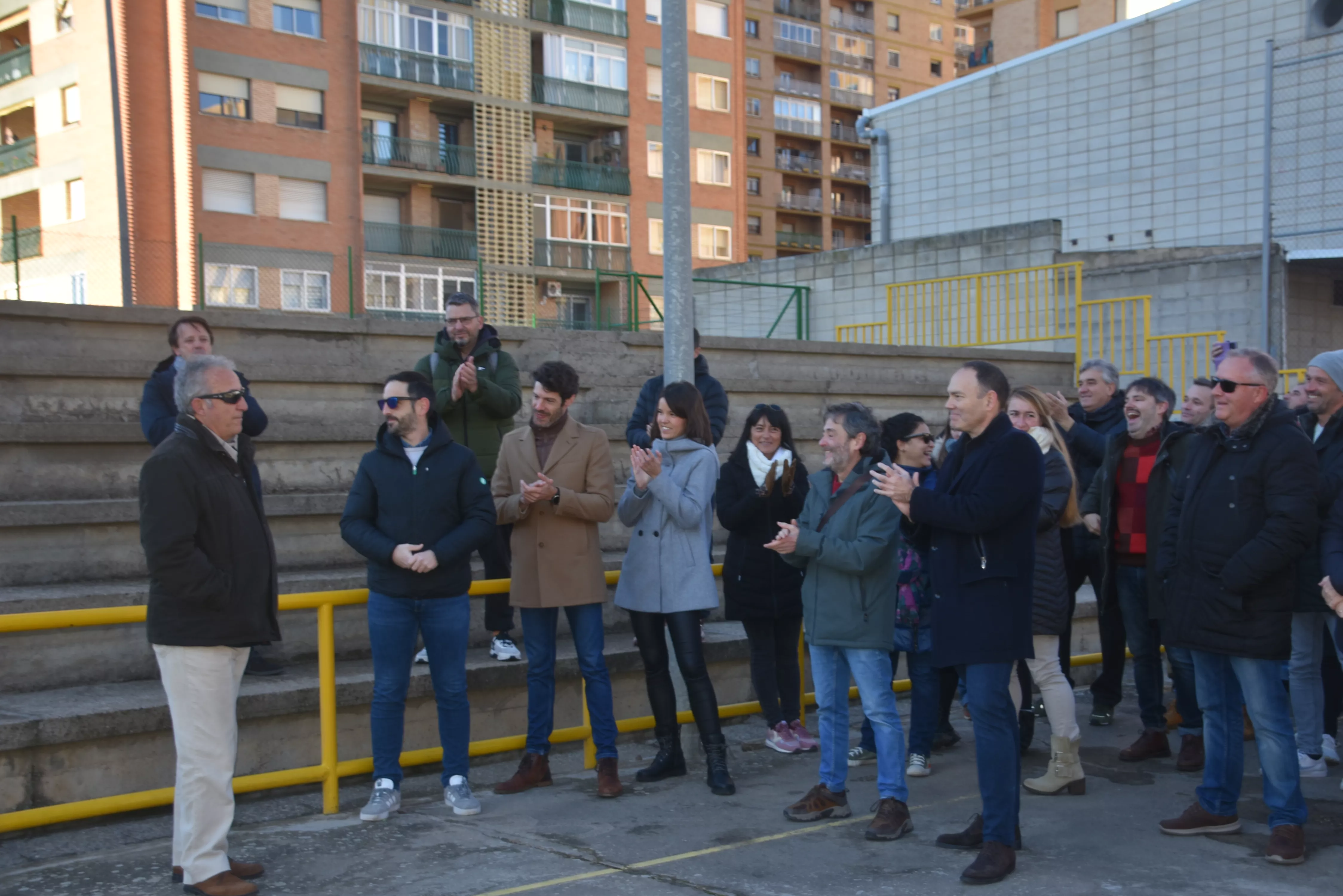 Homenaje a Eduardo Piedrafita. Foto Noemí Labara 