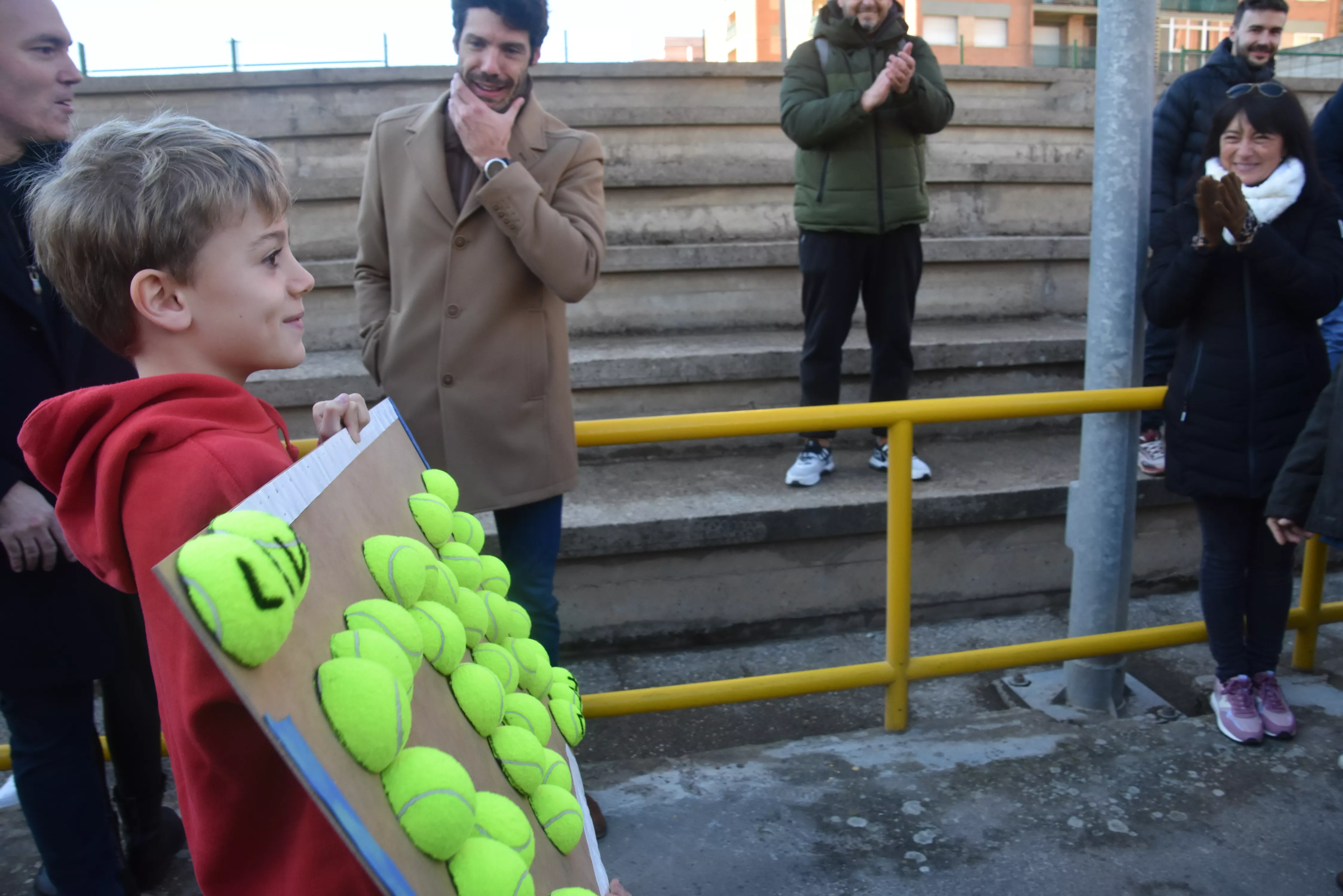 Homenaje a Eduardo Piedrafita. Foto Noemí Labara 