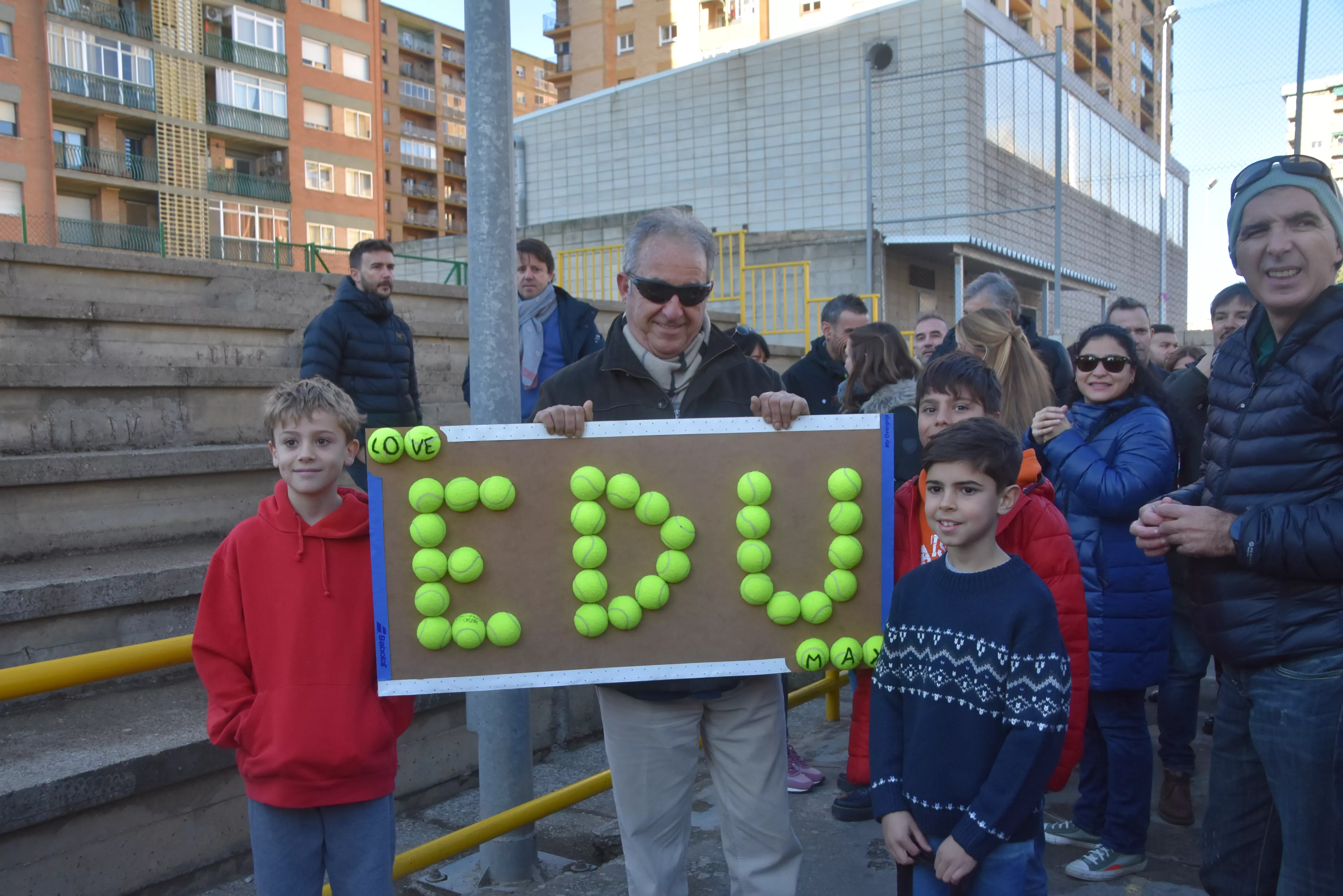 Homenaje a Eduardo Piedrafita. Foto Noemí Labara 