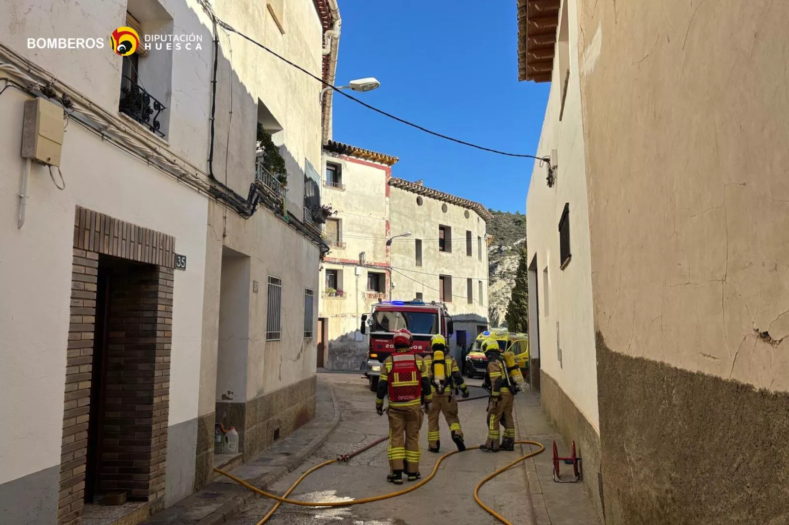 Incendio en San Esteban de Litera