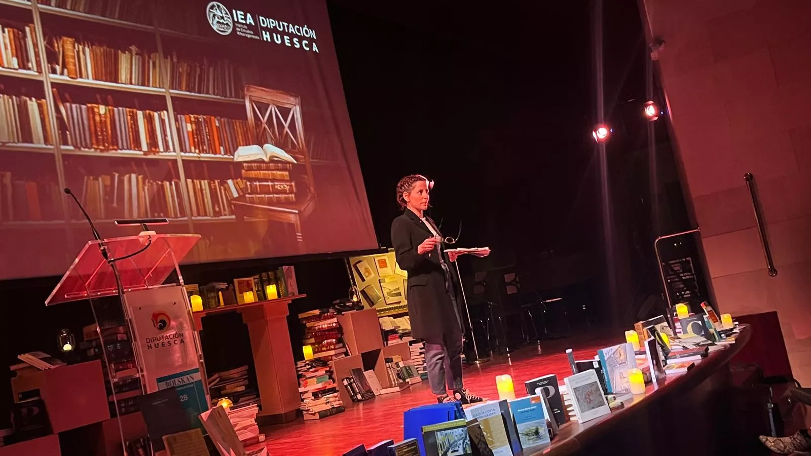 Gala del 75 aniversario del Instituto de Estudios Altoaragoneses. Foto Mercedes Manterola