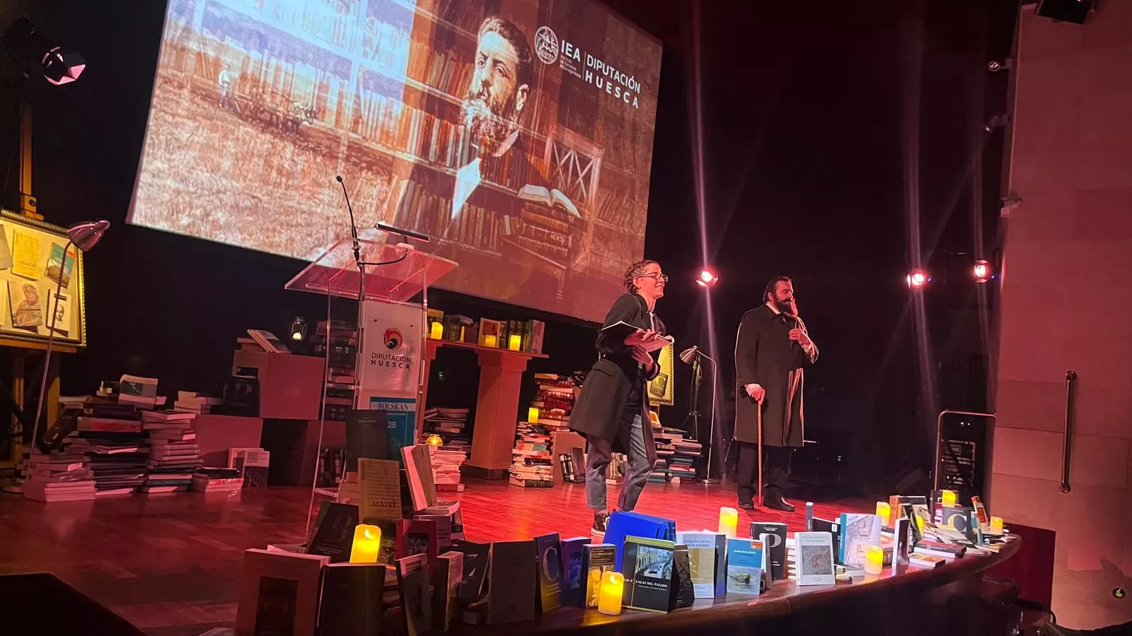 Gala del 75 aniversario del Instituto de Estudios Altoaragoneses. Foto Mercedes Manterola