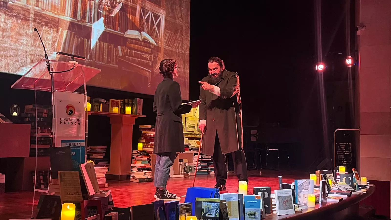 Gala del 75 aniversario del Instituto de Estudios Altoaragoneses. Foto Mercedes Manterola