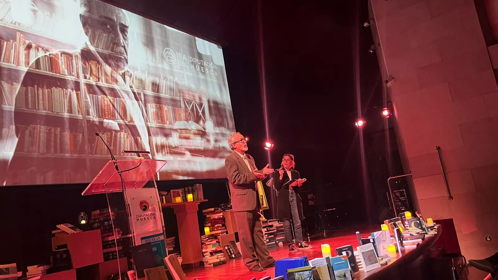 Gala del 75 aniversario del Instituto de Estudios Altoaragoneses. Foto Mercedes Manterola