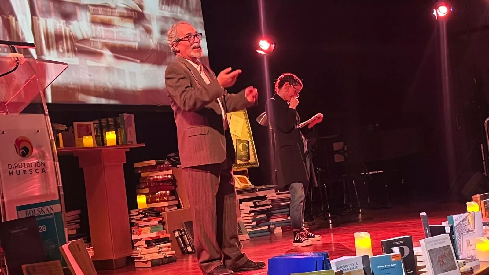 Gala del 75 aniversario del Instituto de Estudios Altoaragoneses. Foto Mercedes Manterola