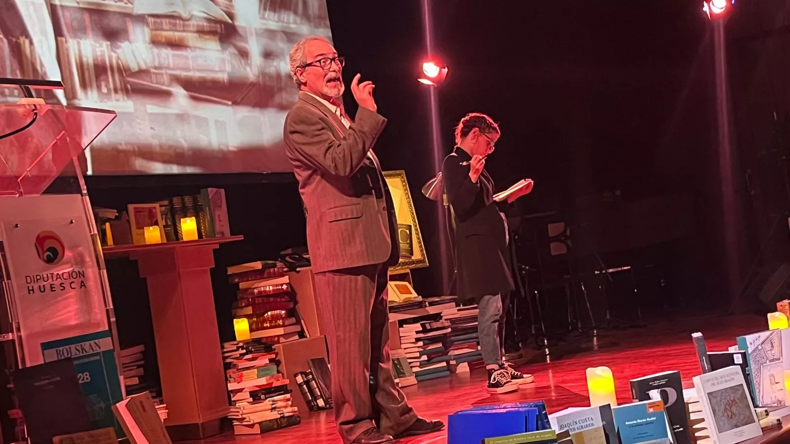 Gala del 75 aniversario del Instituto de Estudios Altoaragoneses. Foto Mercedes Manterola