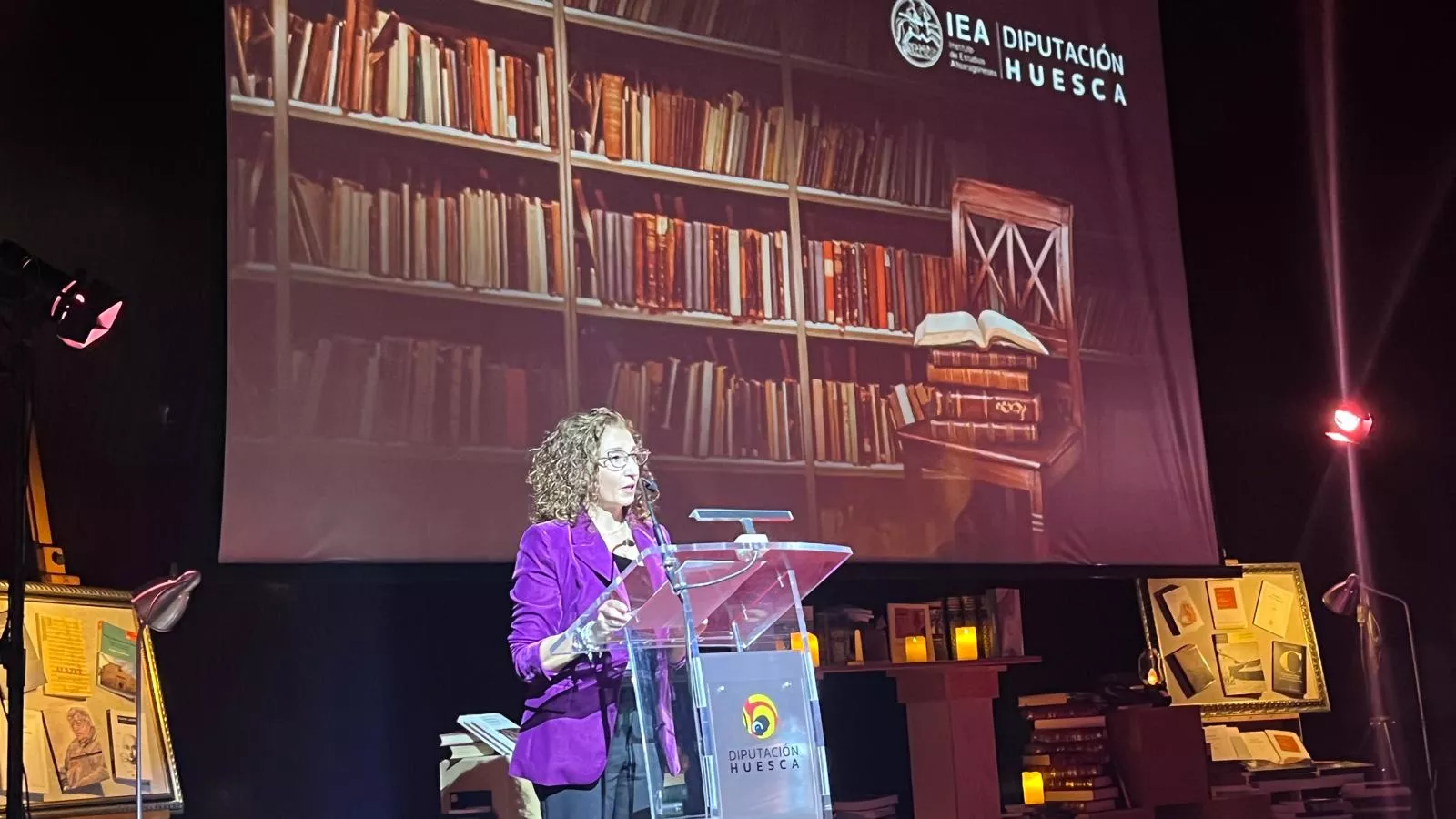 Gala del 75 aniversario del Instituto de Estudios Altoaragoneses. Foto Mercedes Manterola