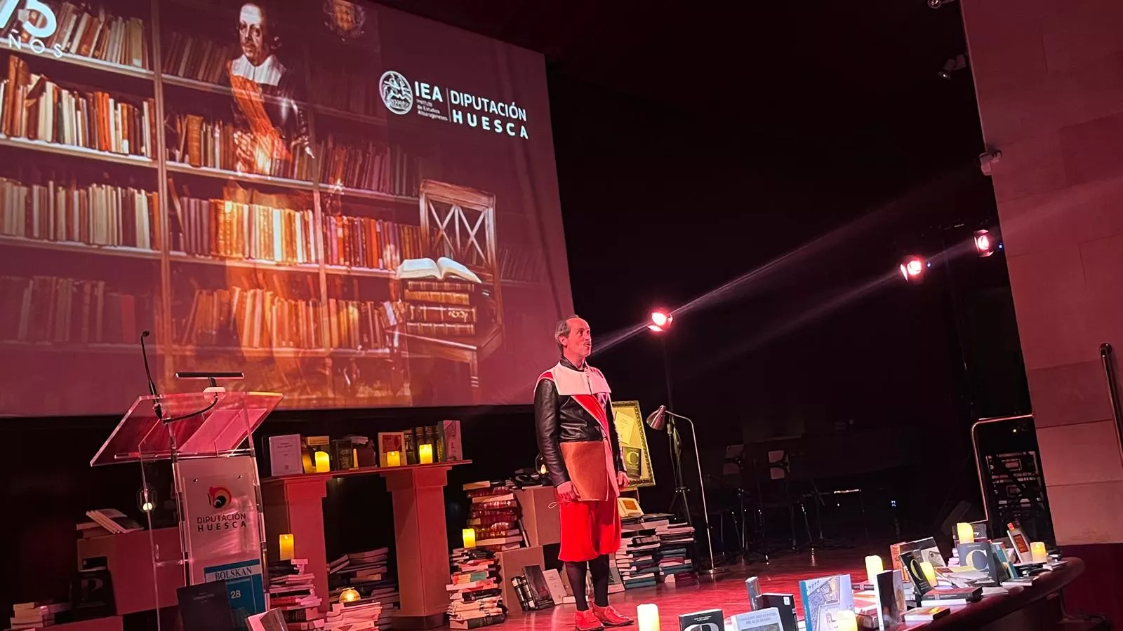 Gala del 75 aniversario del Instituto de Estudios Altoaragoneses. Foto Mercedes Manterola