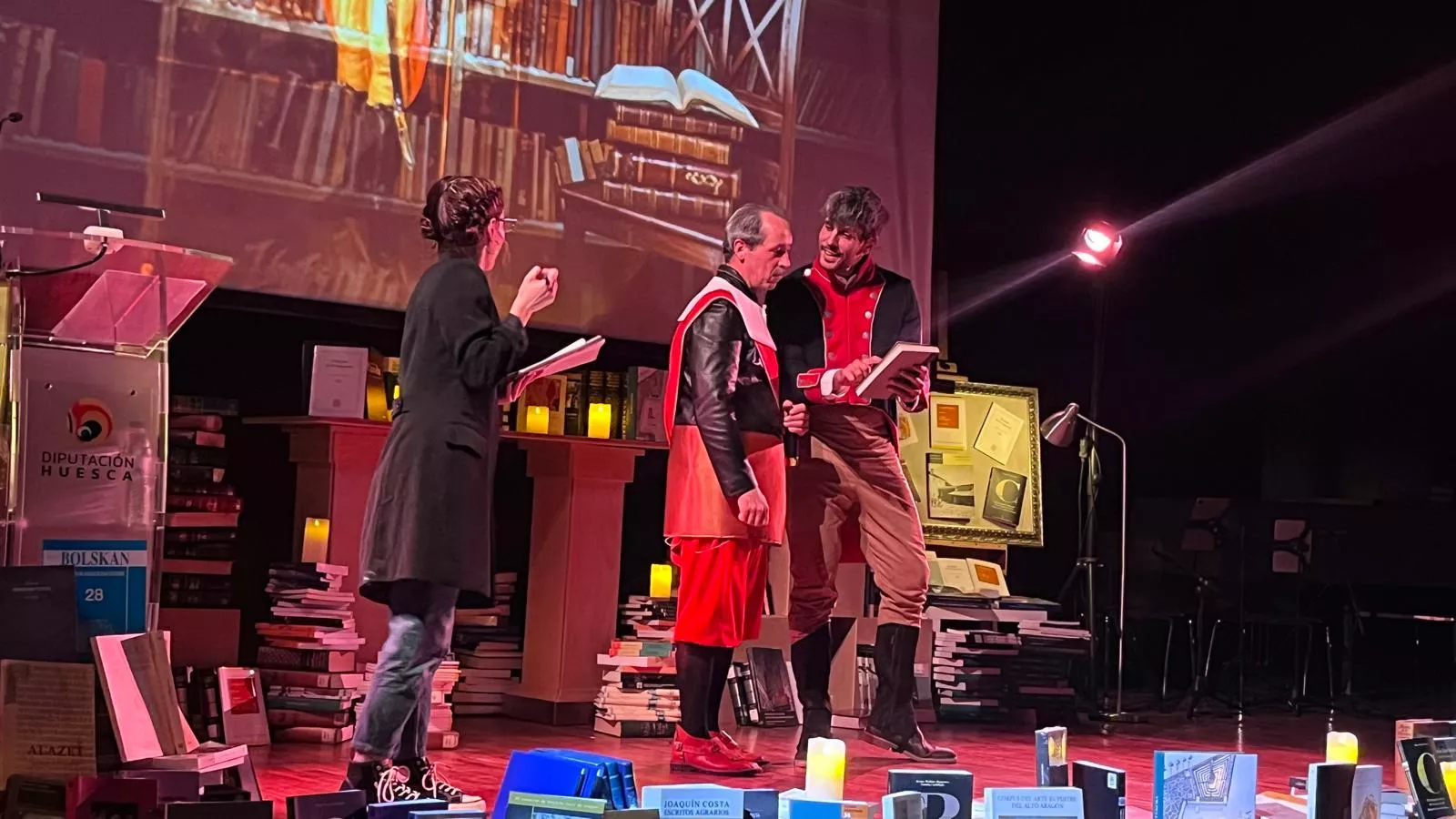 Gala del 75 aniversario del Instituto de Estudios Altoaragoneses. Foto Mercedes Manterola