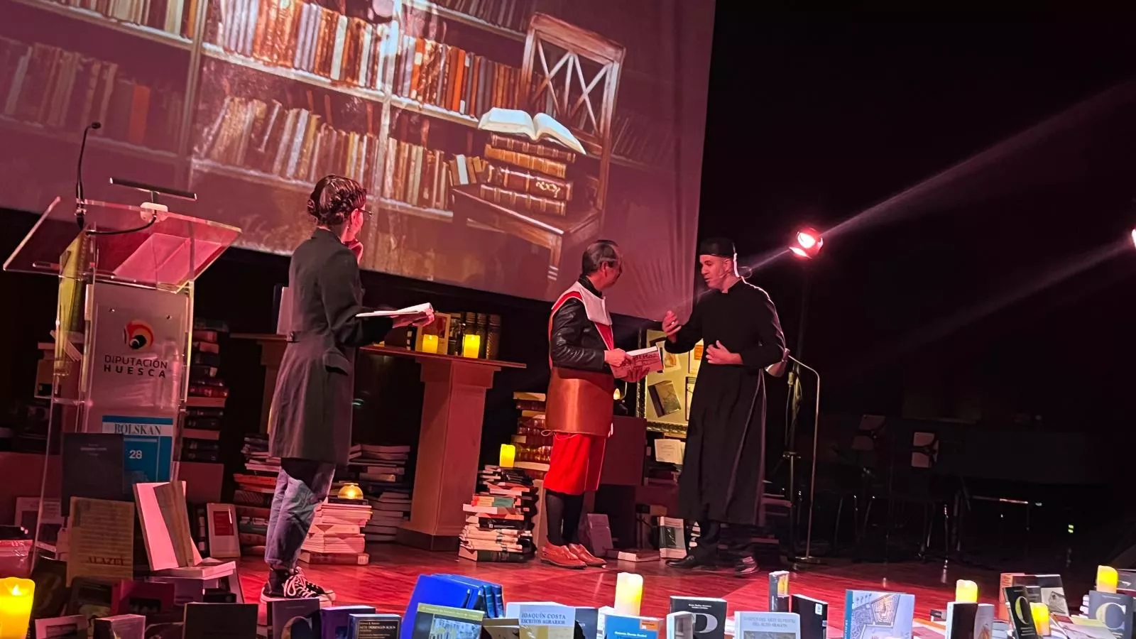 Gala del 75 aniversario del Instituto de Estudios Altoaragoneses. Foto Mercedes Manterola