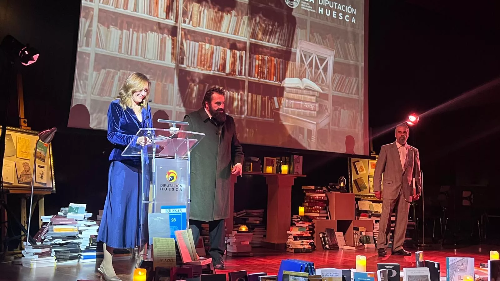 Gala del 75 aniversario del Instituto de Estudios Altoaragoneses. Foto Mercedes Manterola