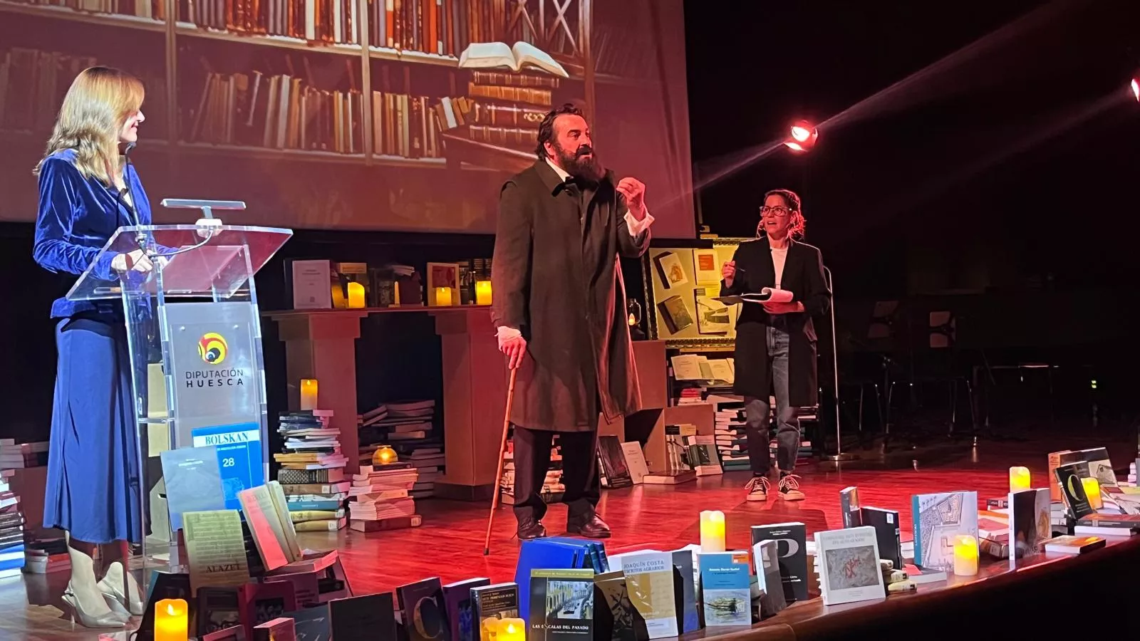 Gala del 75 aniversario del Instituto de Estudios Altoaragoneses. Foto Mercedes Manterola