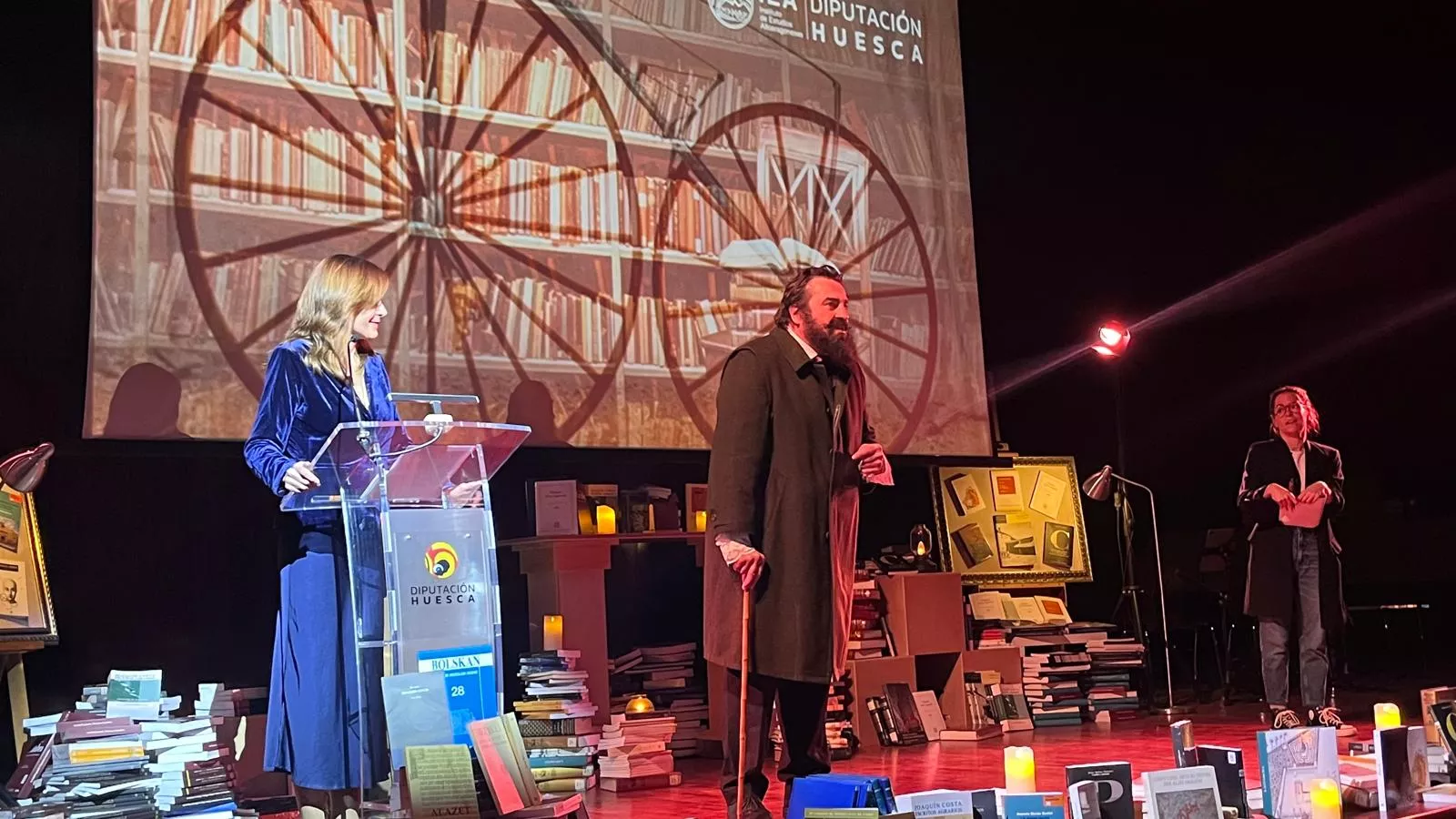 Gala del 75 aniversario del Instituto de Estudios Altoaragoneses. Foto Mercedes Manterola