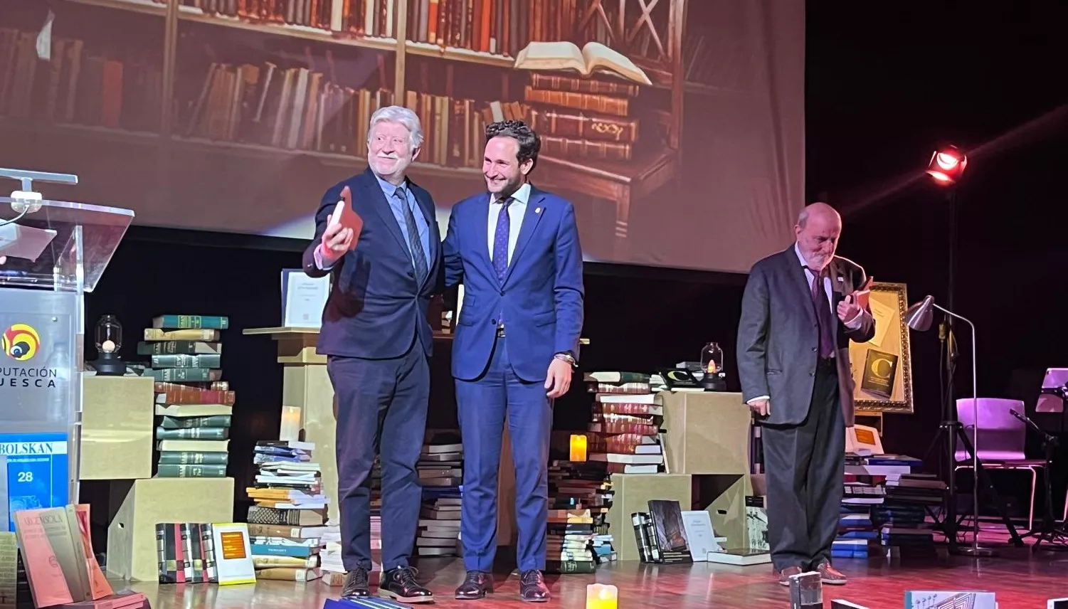 Gala del 75 aniversario del Instituto de Estudios Altoaragoneses. Foto Mercedes Manterola