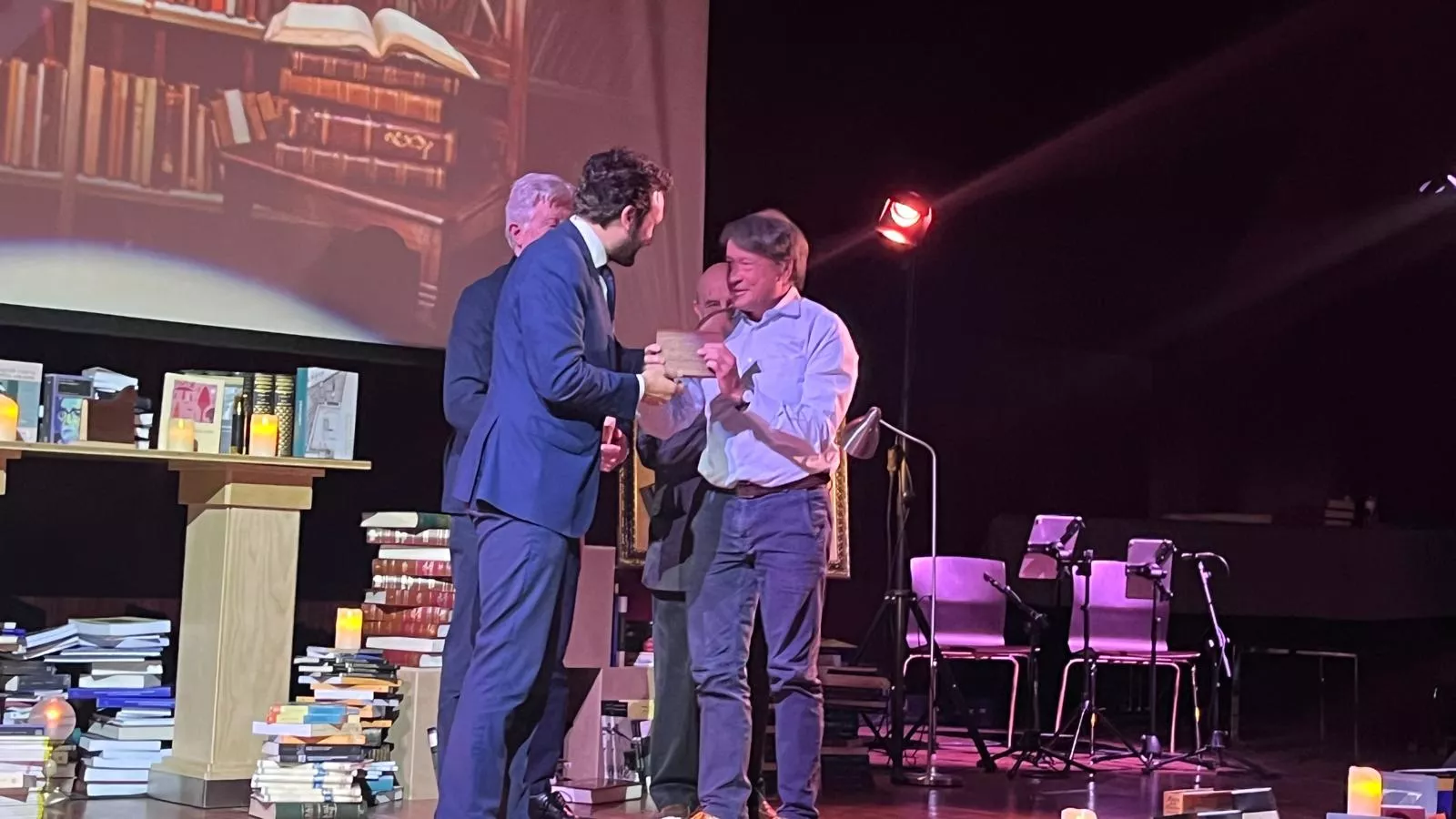 Gala del 75 aniversario del Instituto de Estudios Altoaragoneses. Foto Mercedes Manterola