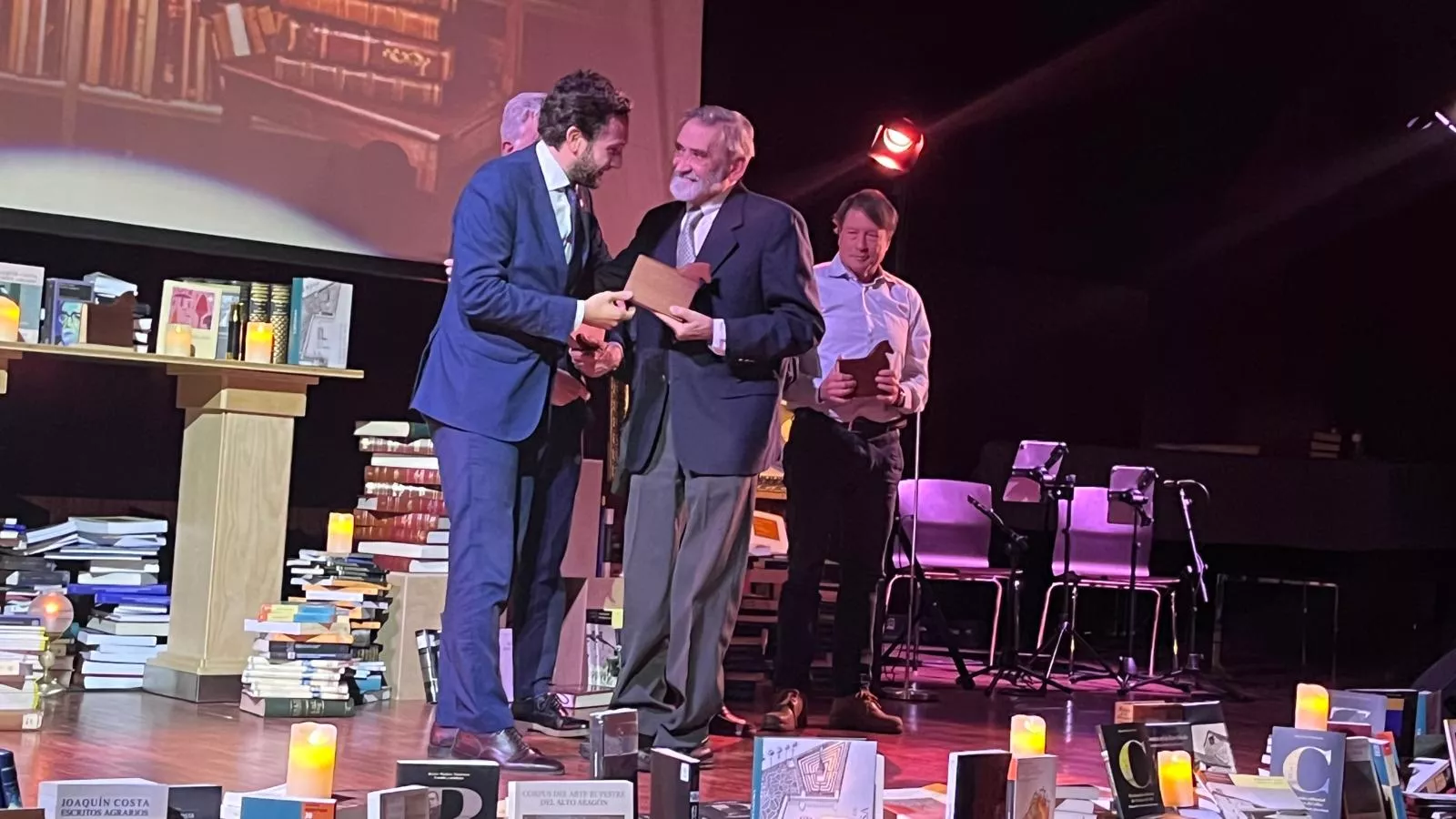 Gala del 75 aniversario del Instituto de Estudios Altoaragoneses. Foto Mercedes Manterola