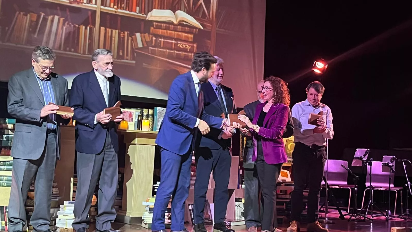 Gala del 75 aniversario del Instituto de Estudios Altoaragoneses. Foto Mercedes Manterola