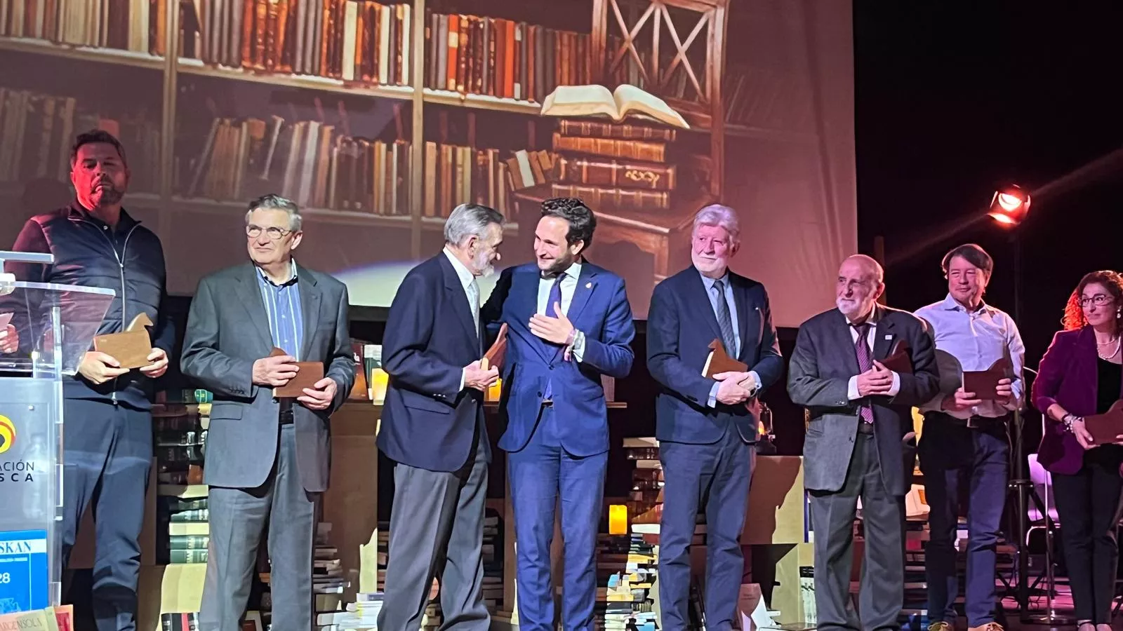 Gala del 75 aniversario del Instituto de Estudios Altoaragoneses. Foto Mercedes Manterola