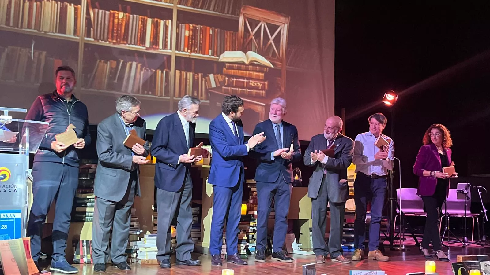 Gala del 75 aniversario del Instituto de Estudios Altoaragoneses. Foto Mercedes Manterola