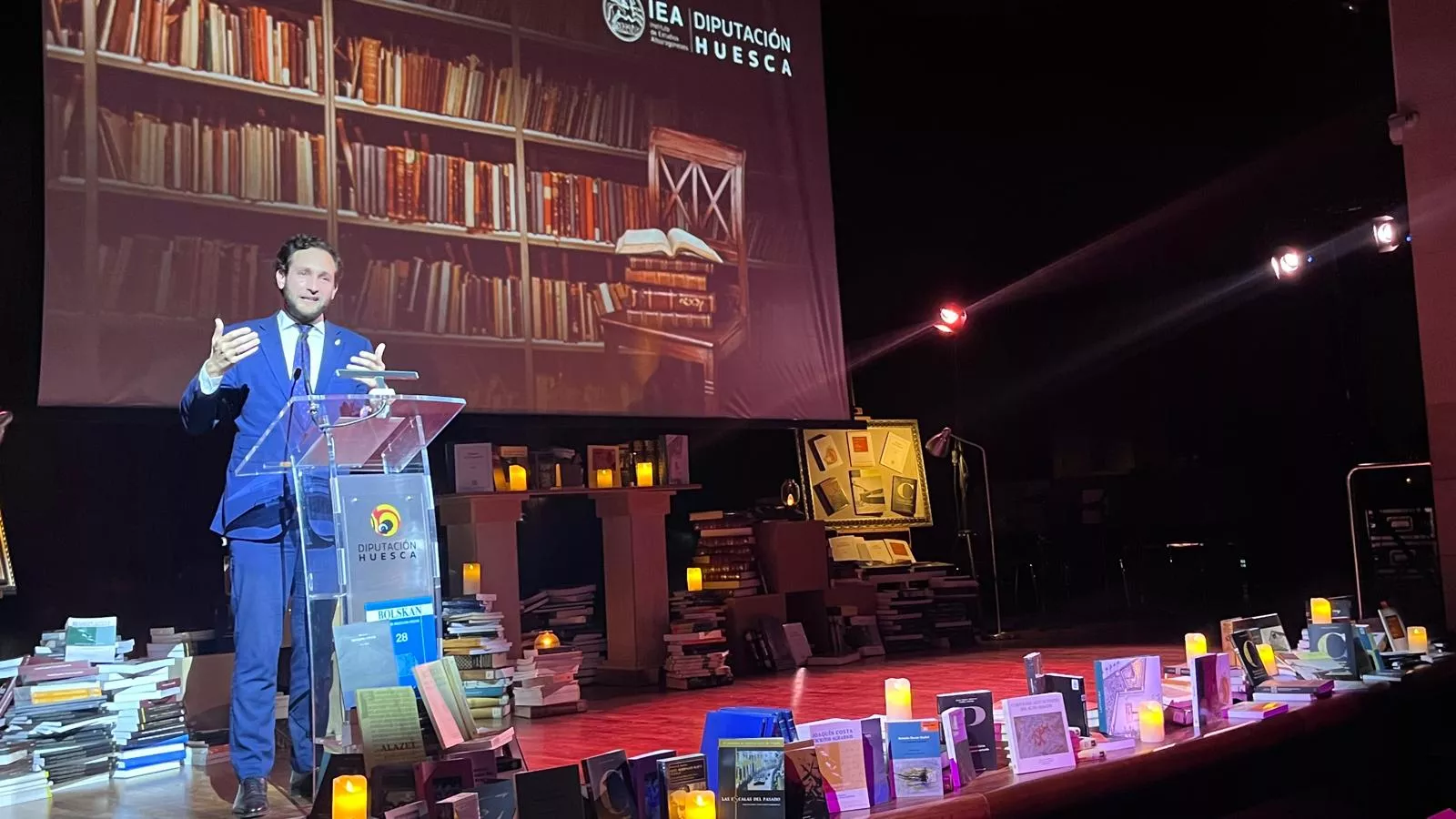 Gala del 75 aniversario del Instituto de Estudios Altoaragoneses. Foto Mercedes Manterola