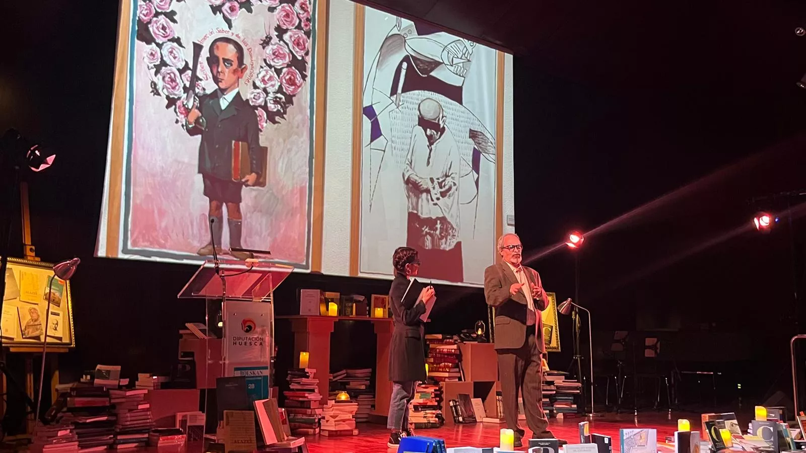 Gala del 75 aniversario del Instituto de Estudios Altoaragoneses. Foto Mercedes Manterola