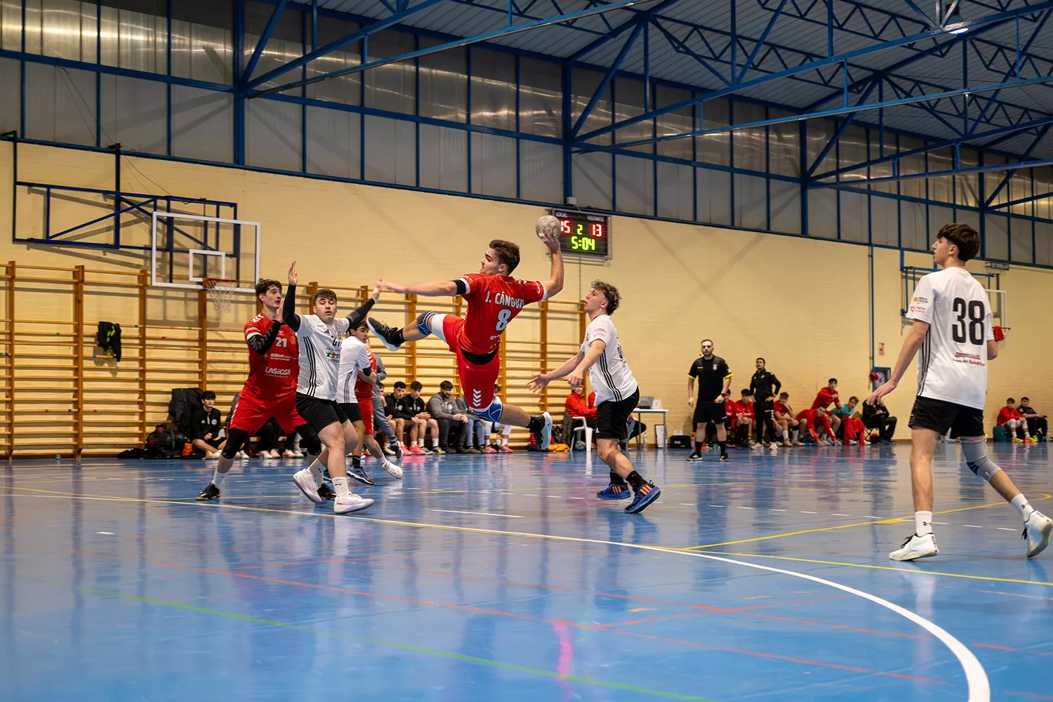 Oscatech Huesca sigue imparable y supera a Dominicos (32-24). Foto: Chema Usieto