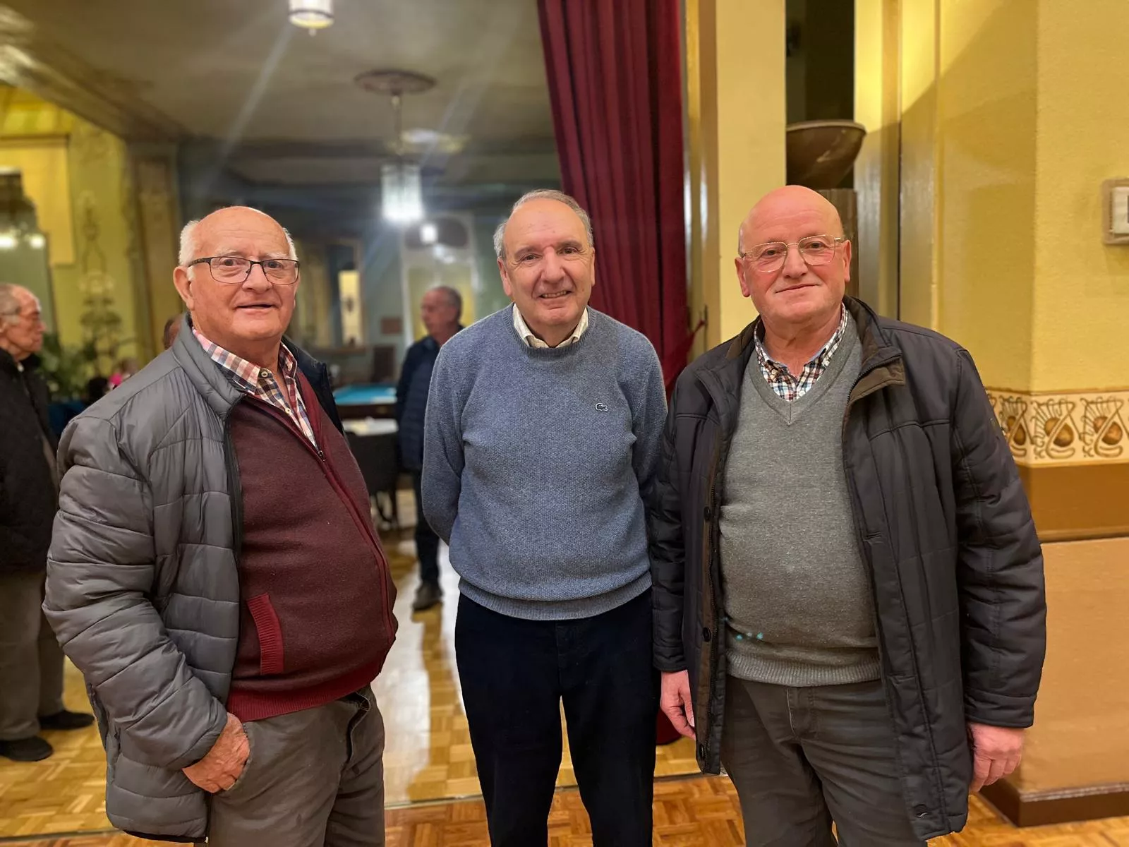 Entrega de premios y brindis navideño de los socios del Casino de Huesca. Foto Mercedes Manterola