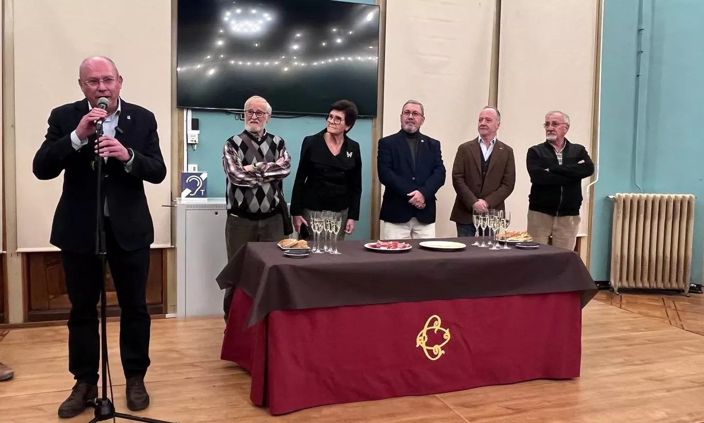 Entrega de premios y brindis navideño de los socios del Casino de Huesca. Foto Mercedes Manterola