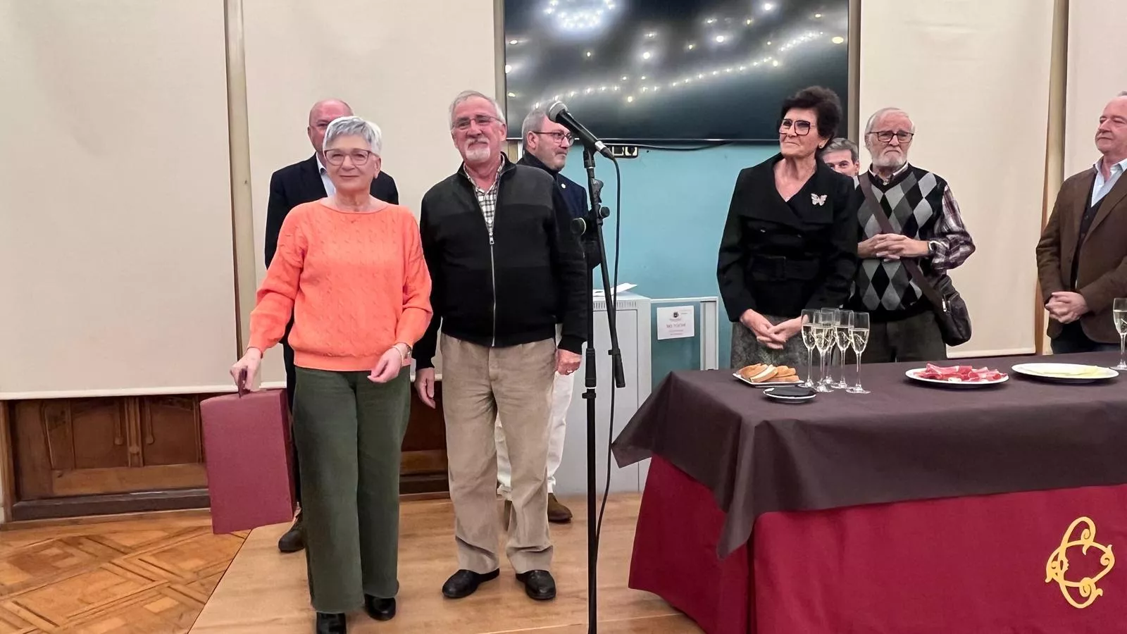Entrega de premios y brindis navideño de los socios del Casino de Huesca. Foto Mercedes Manterola