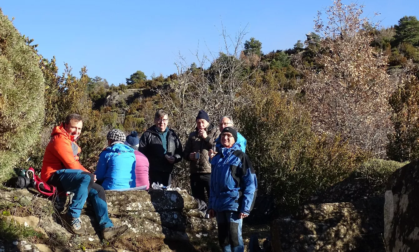 Almorzando entre bojes. Foto Alfredo Zazo