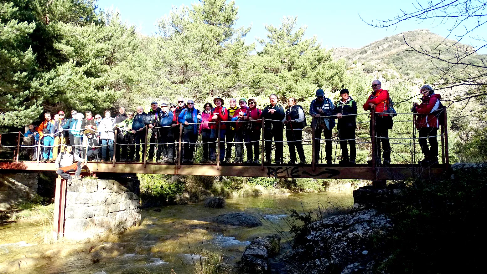 Puente sobre el Flumen. Foto Alfredo Zazo