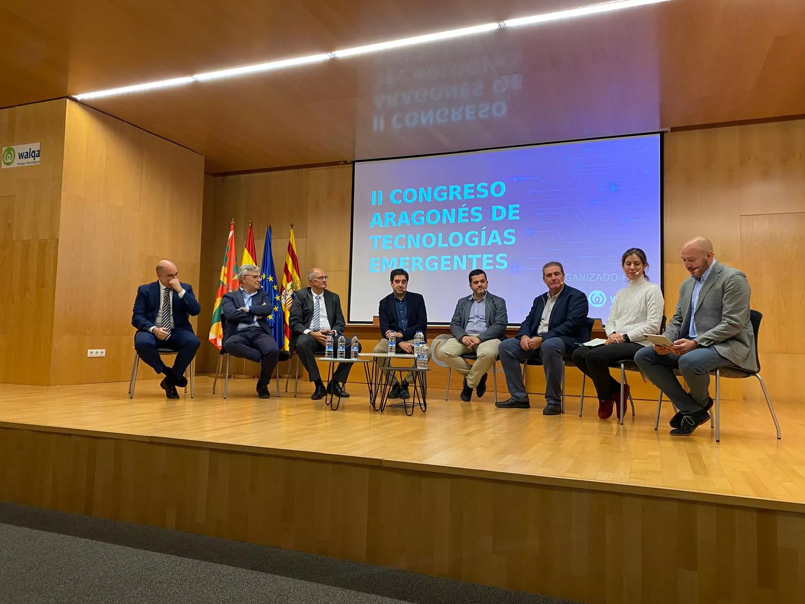 El Congreso Aragonés de Tecnologías Emergentes aborda en Walqa los retos tecnológicos del futuro.