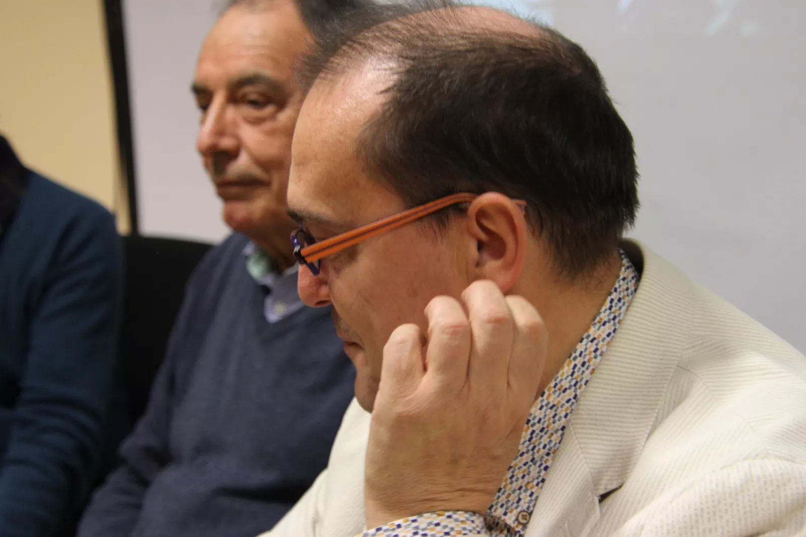 Presentación del libro "Homenaje a Cataluña y Aragón de George Orwell". Foto Carlos Neofato