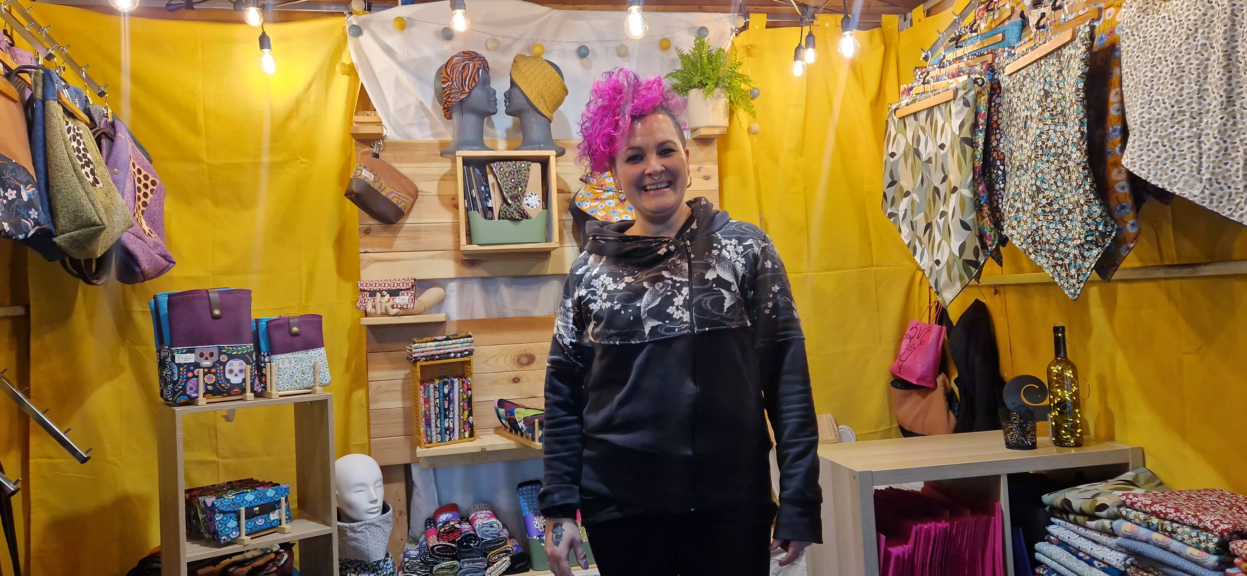 Muestra de Artesanía de Navidad de Huesca 2024. Foto Myriam Martínez 